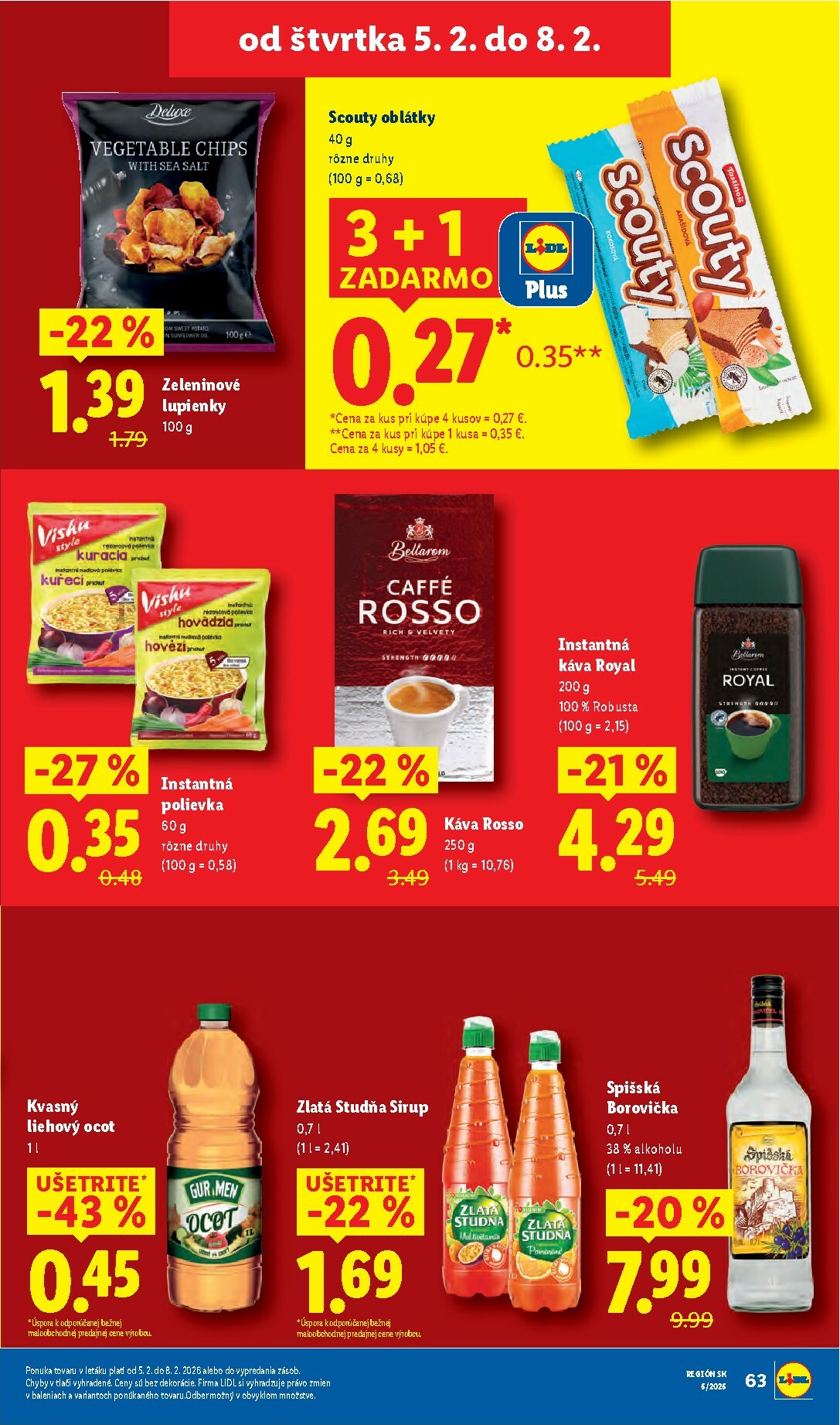 lidl - Leták Lidl platný od 02.02.2026 do 08.02.2026 - page: 63