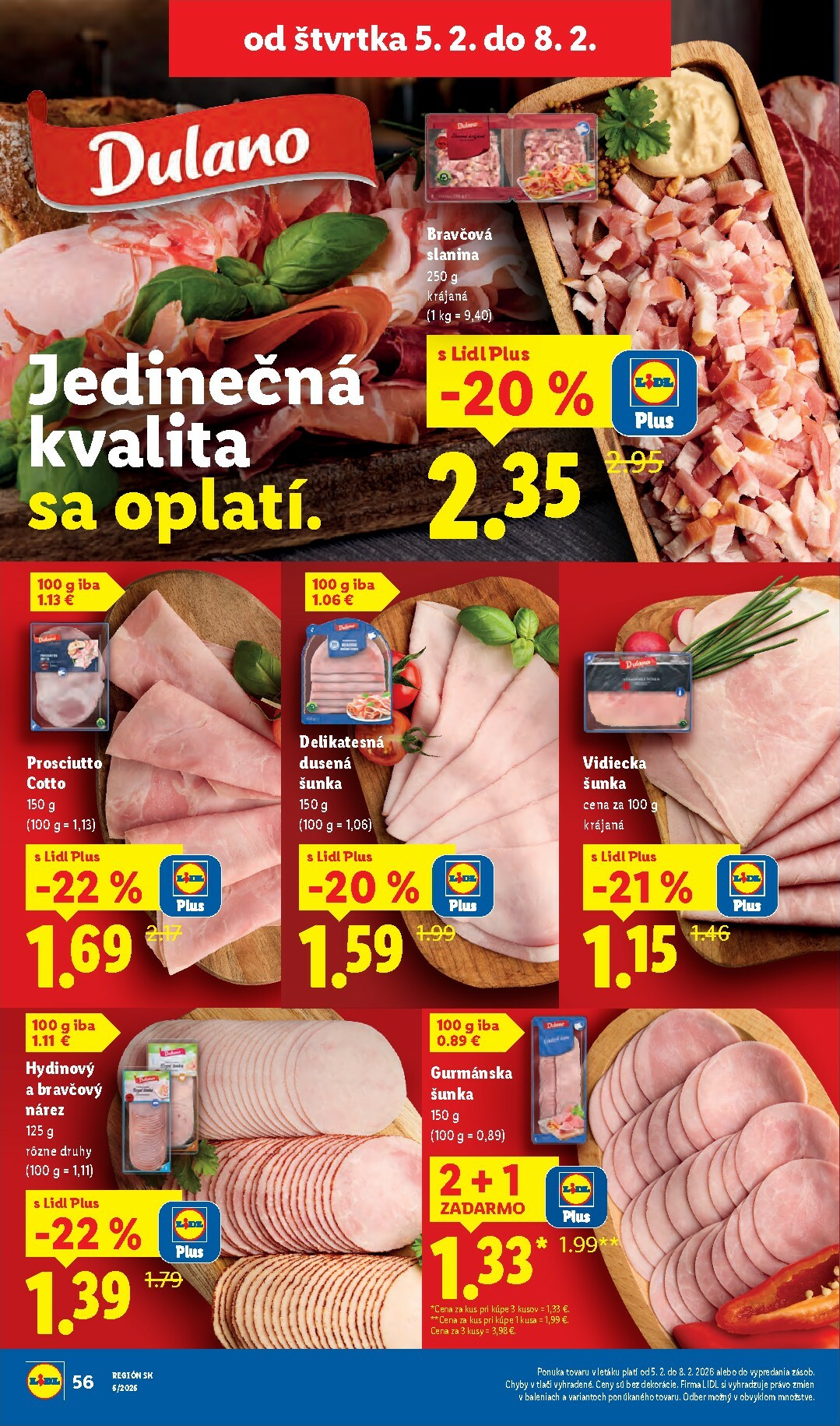 lidl - Leták Lidl platný od 02.02.2026 do 08.02.2026 - page: 56