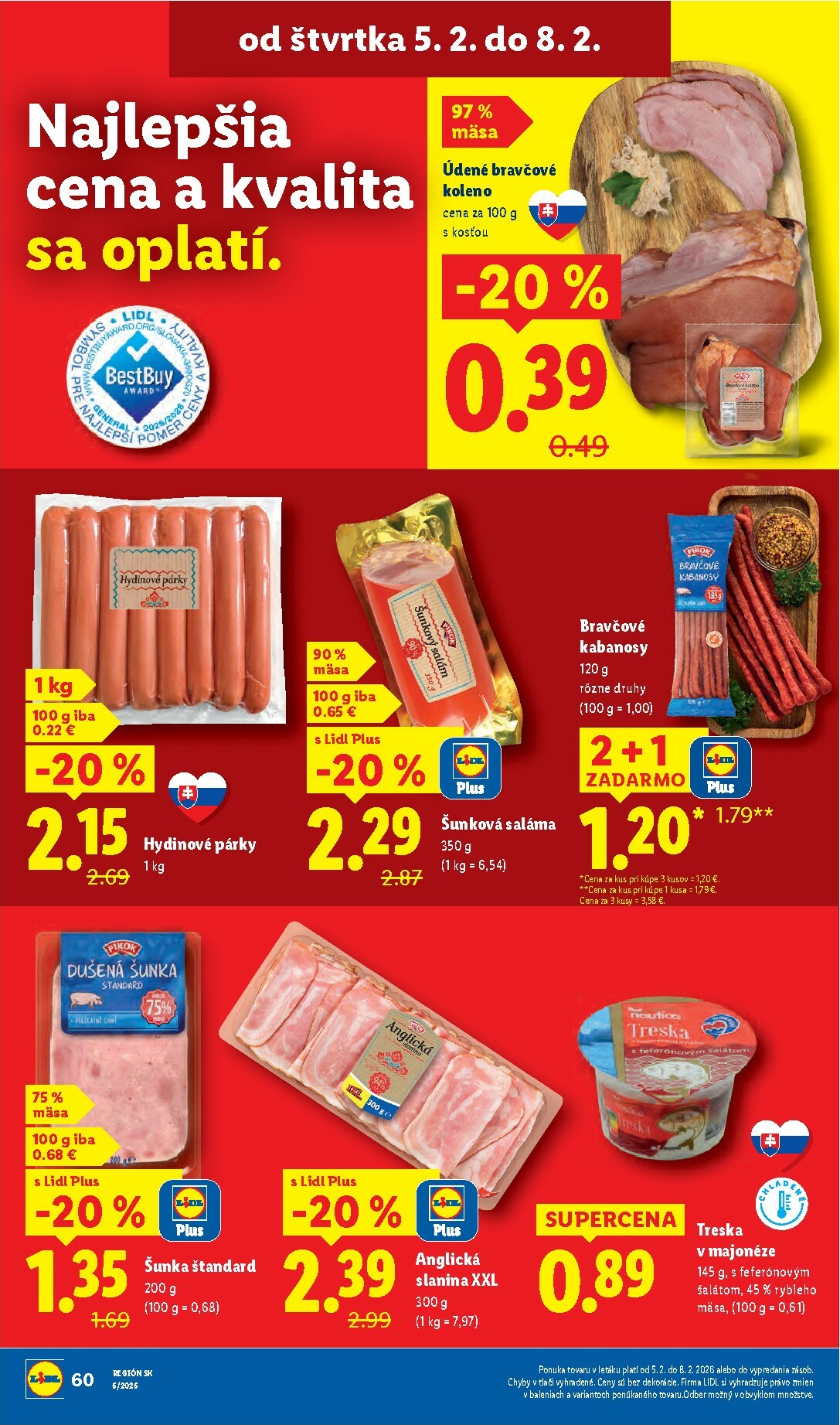lidl - Leták Lidl platný od 02.02.2026 do 08.02.2026 - page: 60