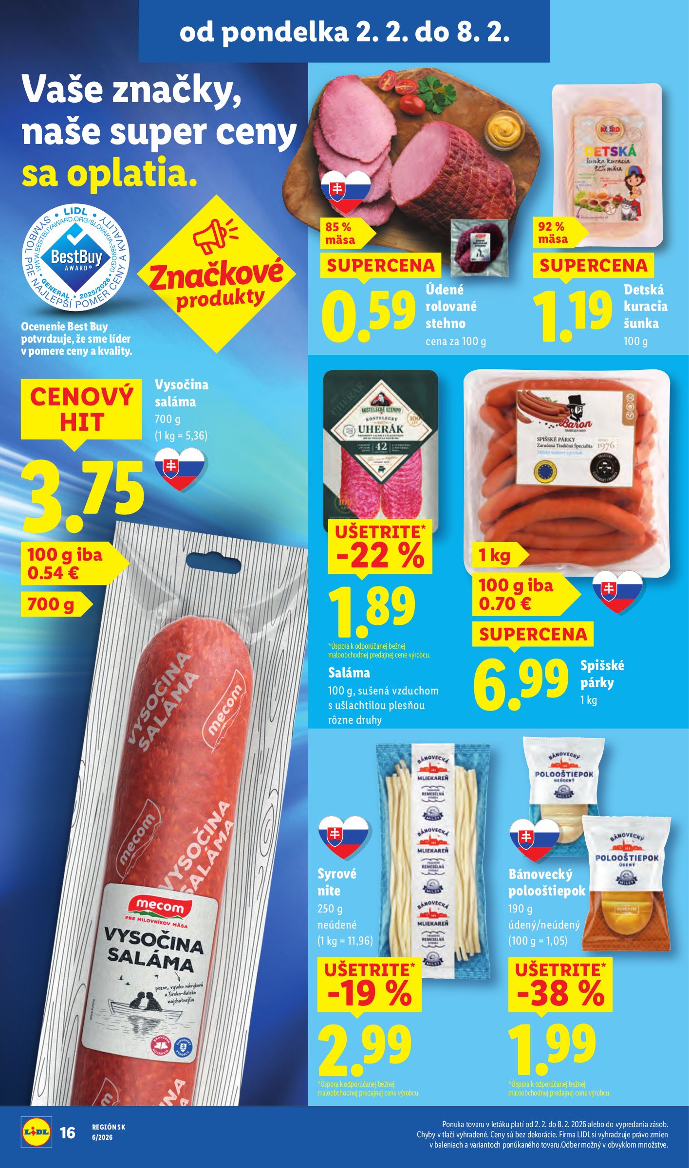 lidl - Leták Lidl platný od 05.02.2026 do 08.02.2026 - page: 62