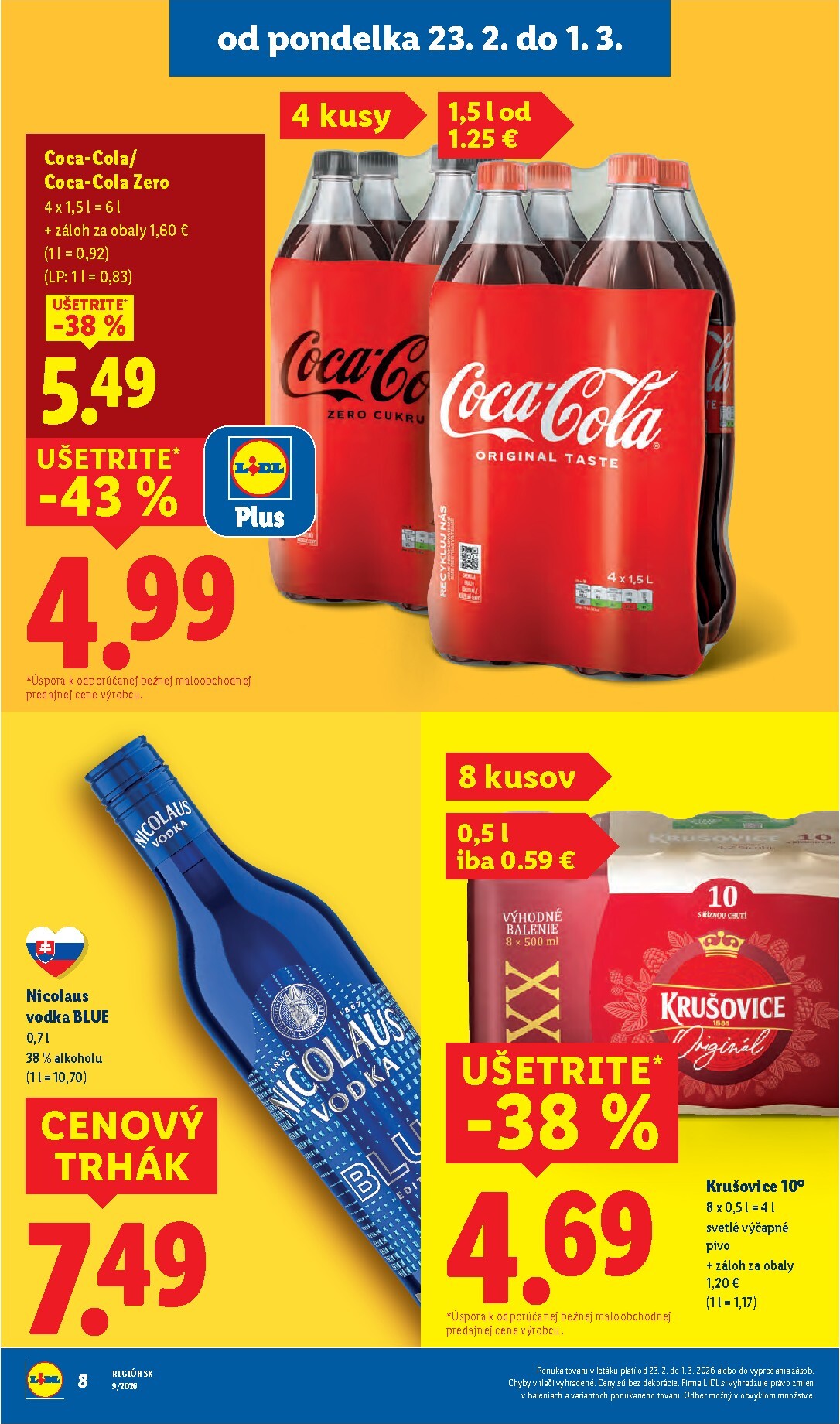 lidl - Leták Lidl platný od 23.02.2026 do 01.03.2026 - page: 8
