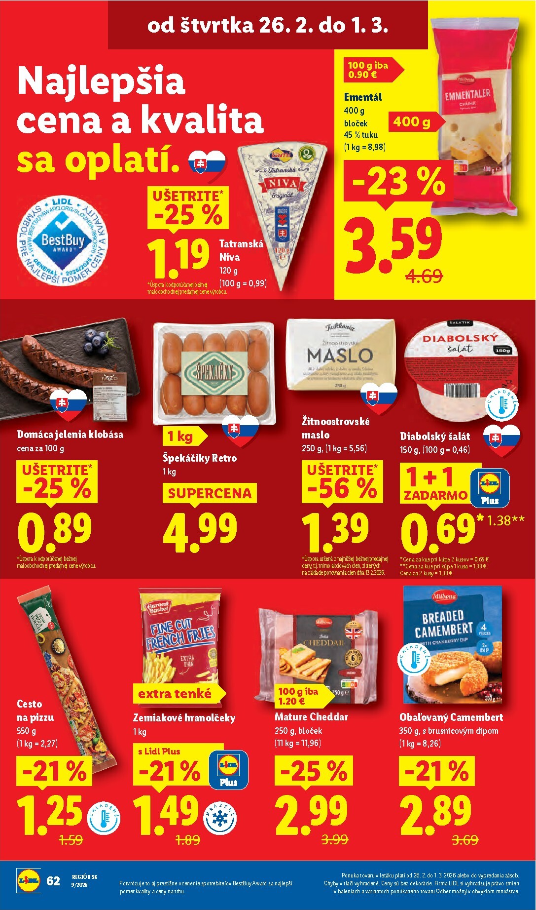 lidl - Leták Lidl platný od 23.02.2026 do 01.03.2026 - page: 70
