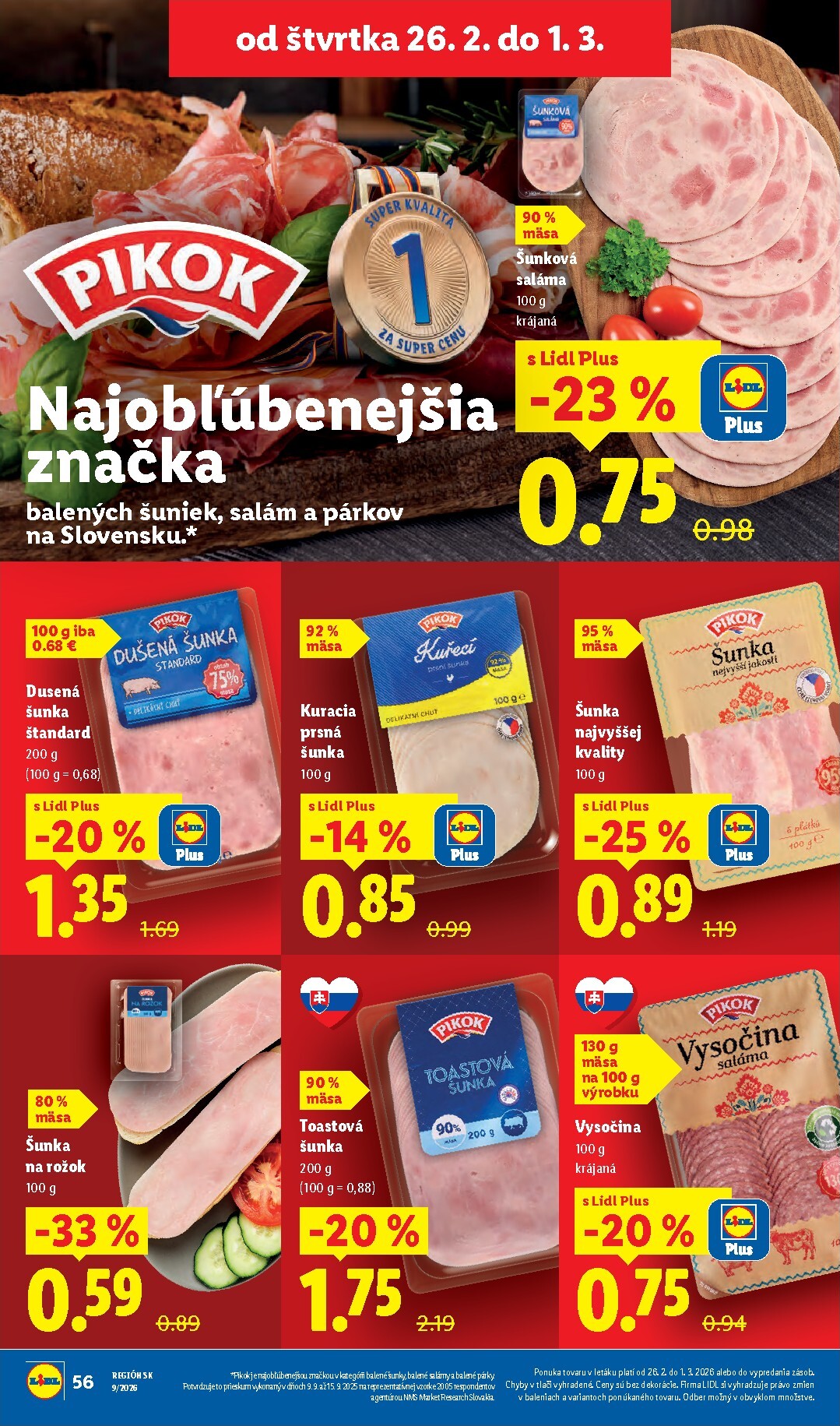 lidl - Leták Lidl platný od 23.02.2026 do 01.03.2026 - page: 64