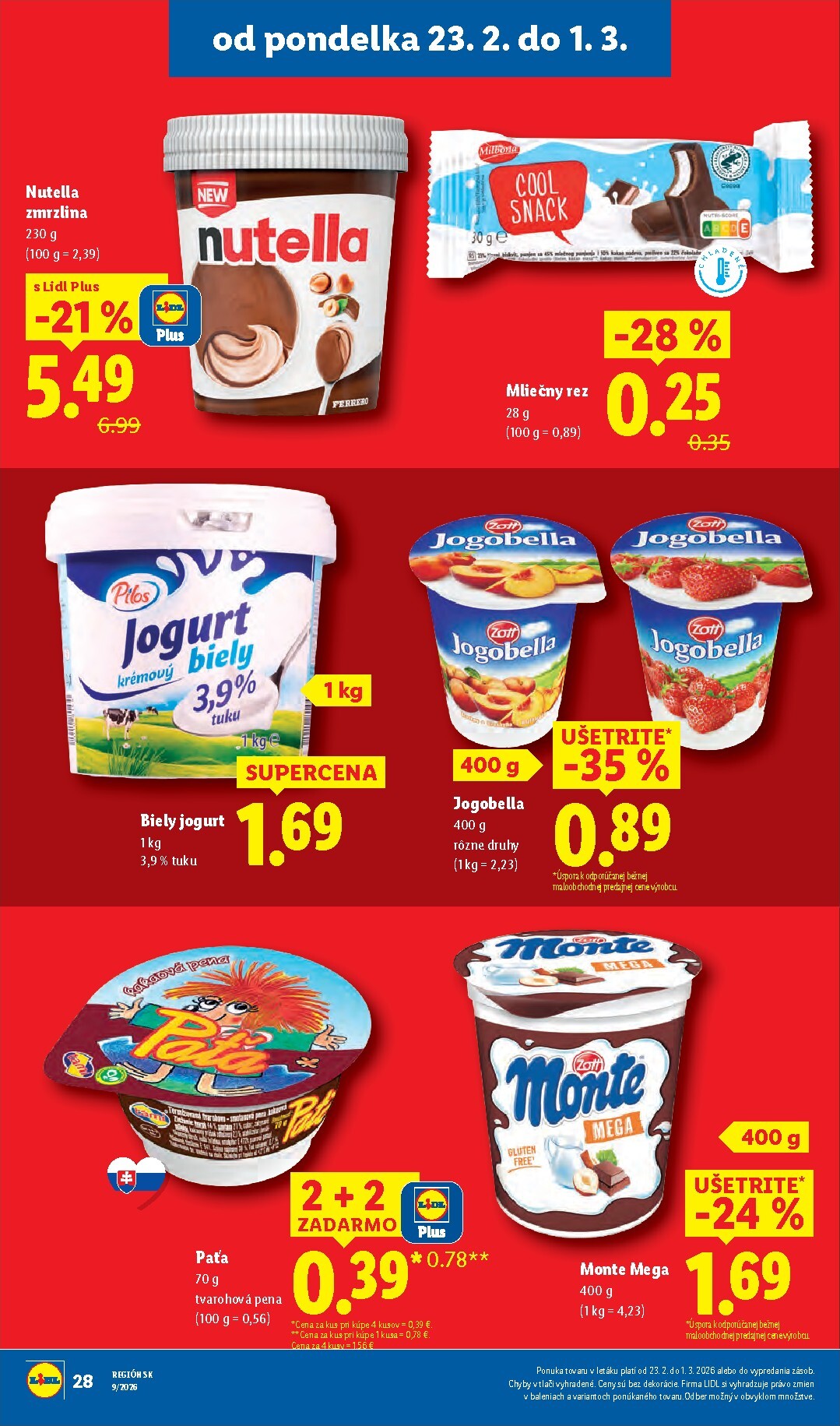 lidl - Leták Lidl platný od 23.02.2026 do 01.03.2026 - page: 34