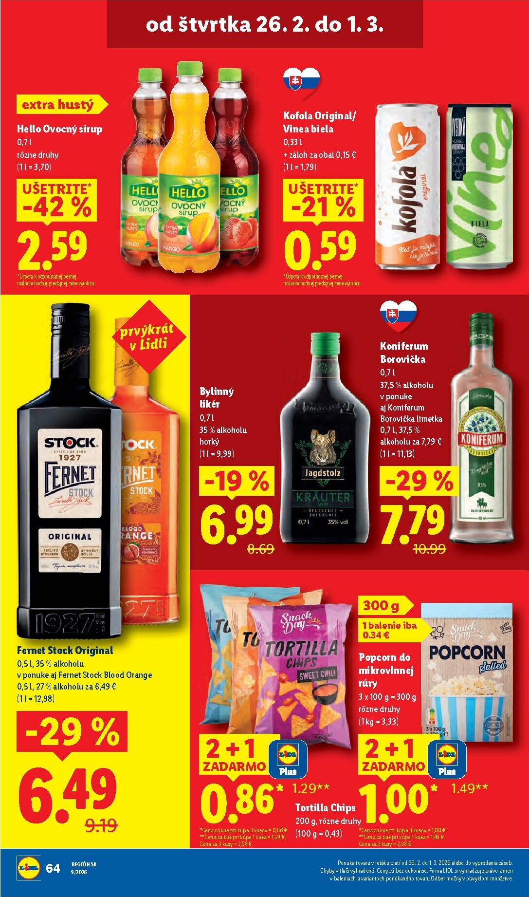 lidl - Leták Lidl platný od 23.02.2026 do 01.03.2026 - page: 72