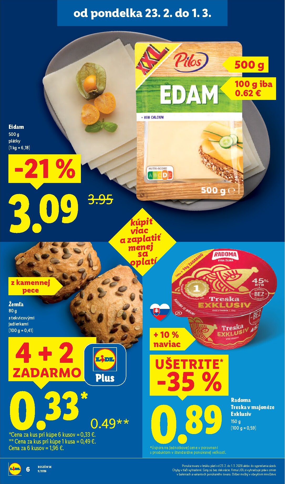 lidl - Leták Lidl platný od 23.02.2026 do 01.03.2026 - page: 6