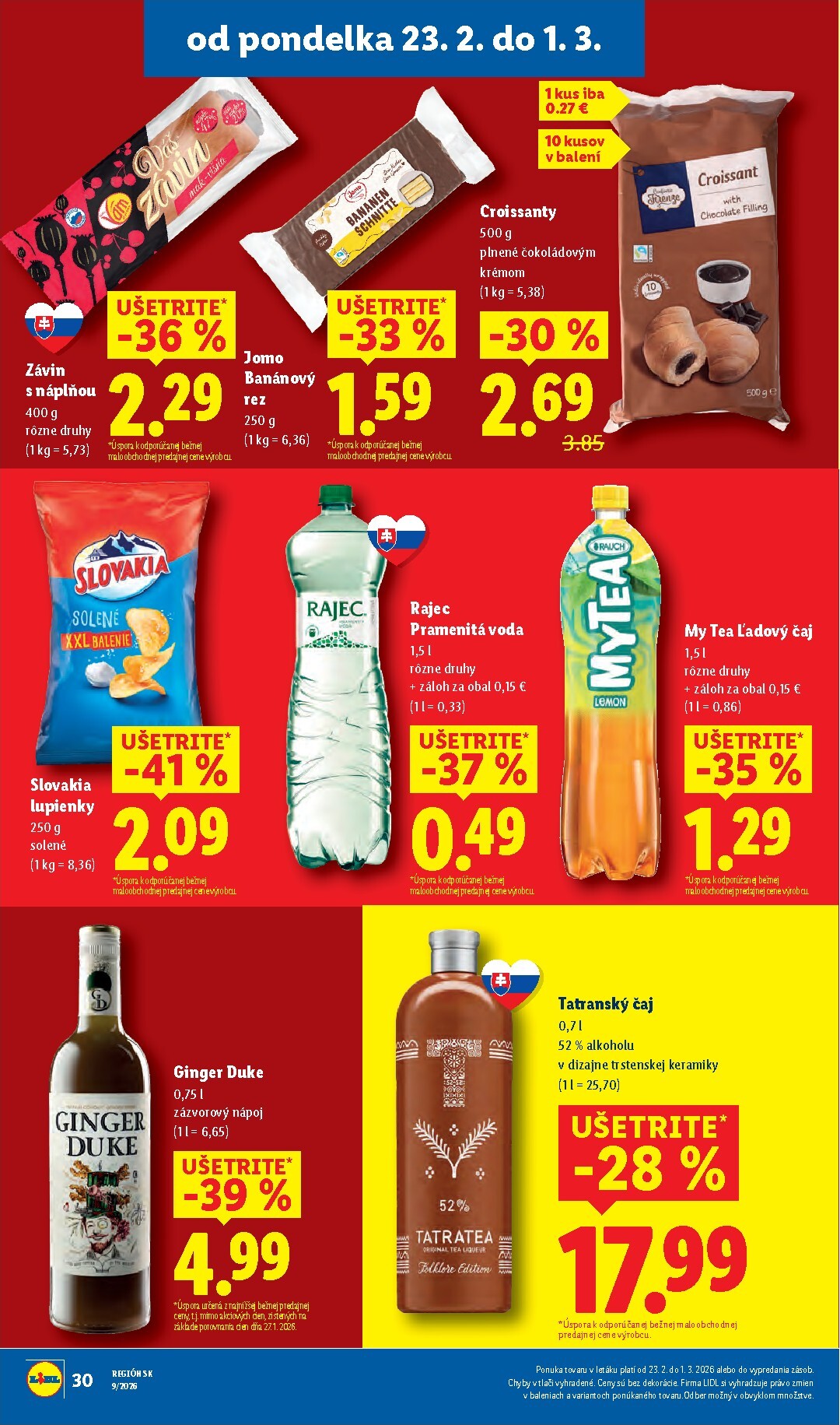 lidl - Leták Lidl platný od 23.02.2026 do 01.03.2026 - page: 36