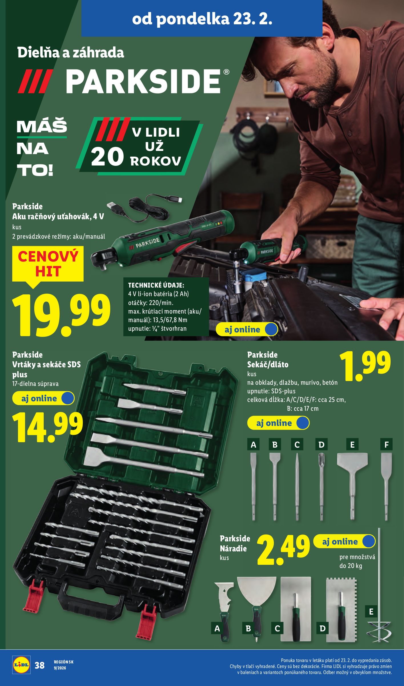 lidl - Leták Lidl platný od 26.02.2026 do 01.03.2026 - page: 86