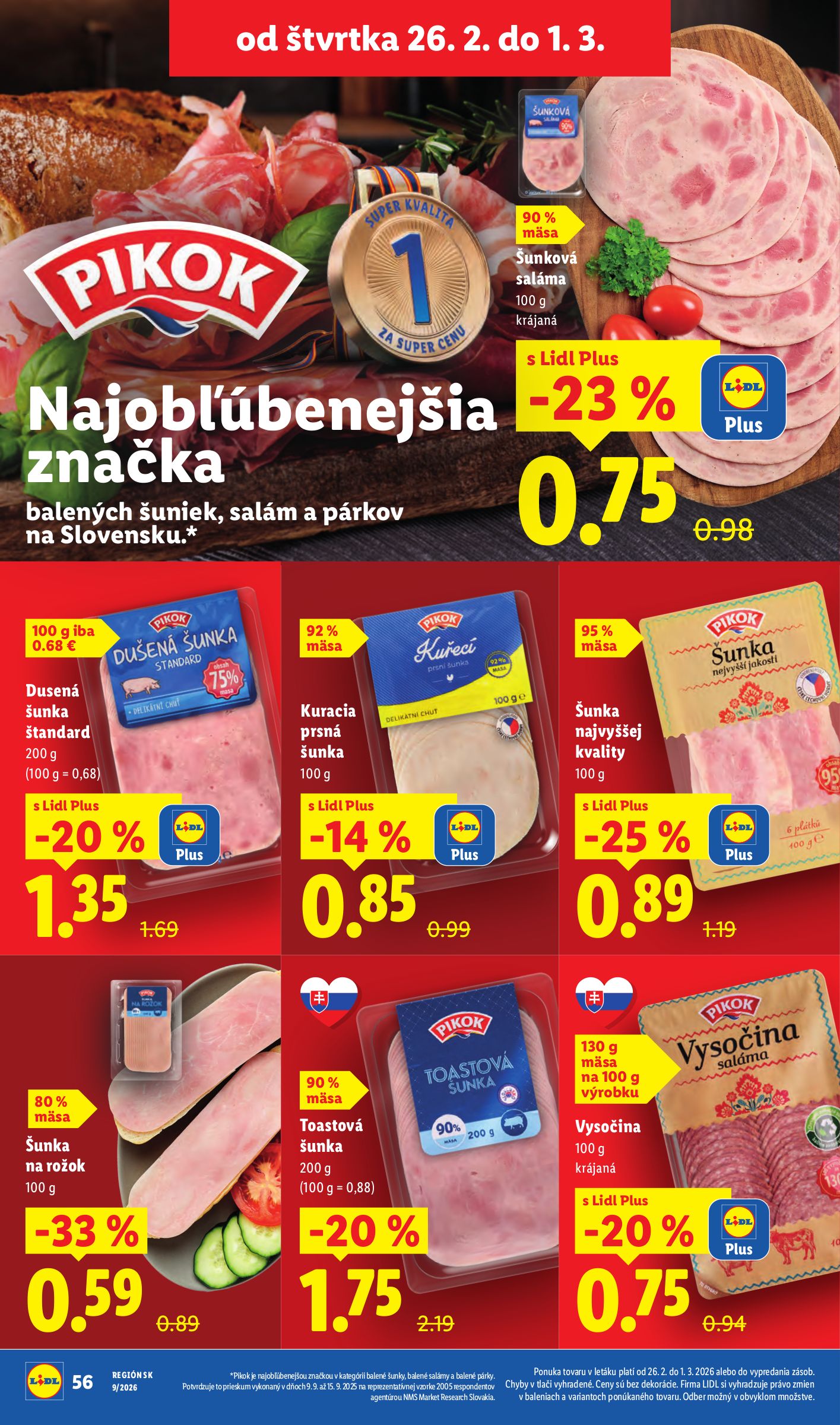 lidl - Leták Lidl platný od 26.02.2026 do 01.03.2026 - page: 13