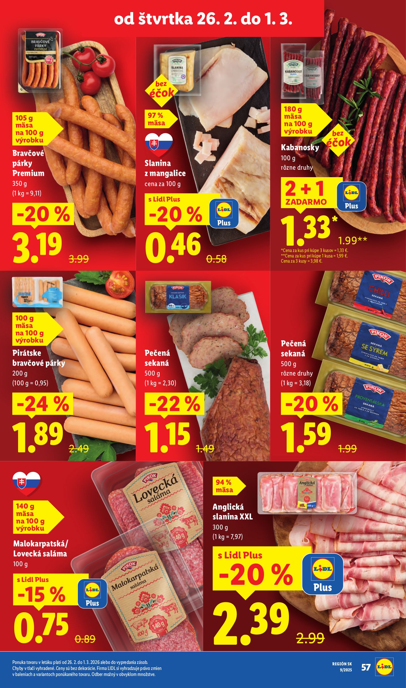 lidl - Leták Lidl platný od 26.02.2026 do 01.03.2026 - page: 15