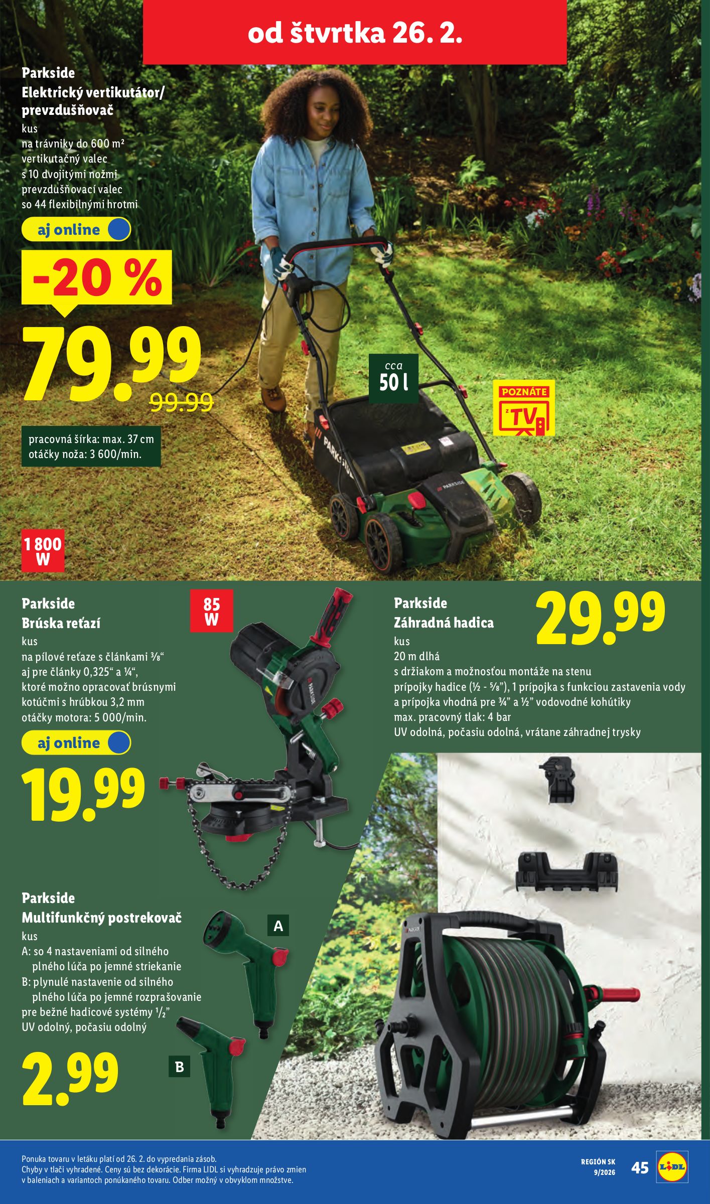 lidl - Leták Lidl platný od 26.02.2026 do 01.03.2026 - page: 31