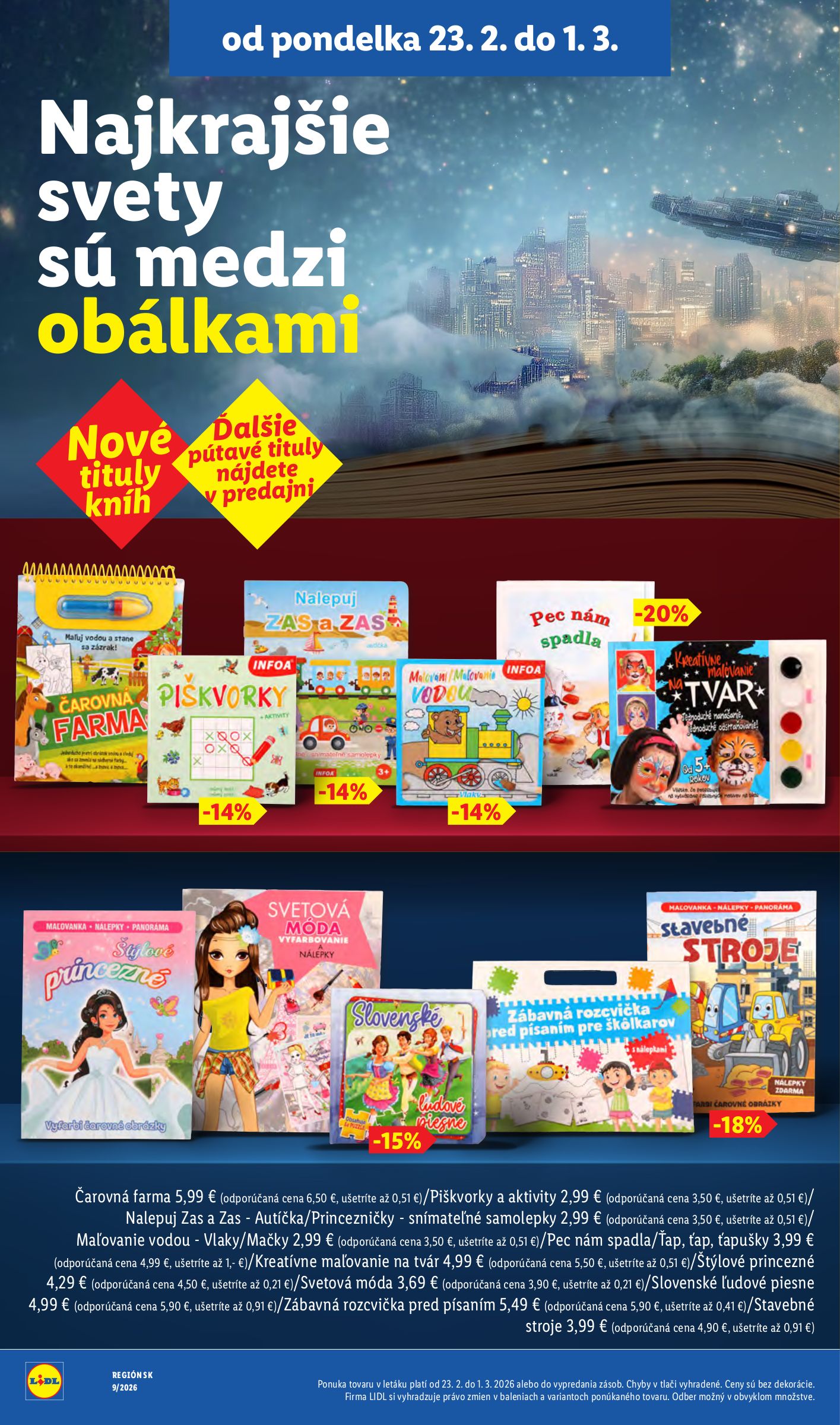 lidl - Leták Lidl platný od 26.02.2026 do 01.03.2026 - page: 85