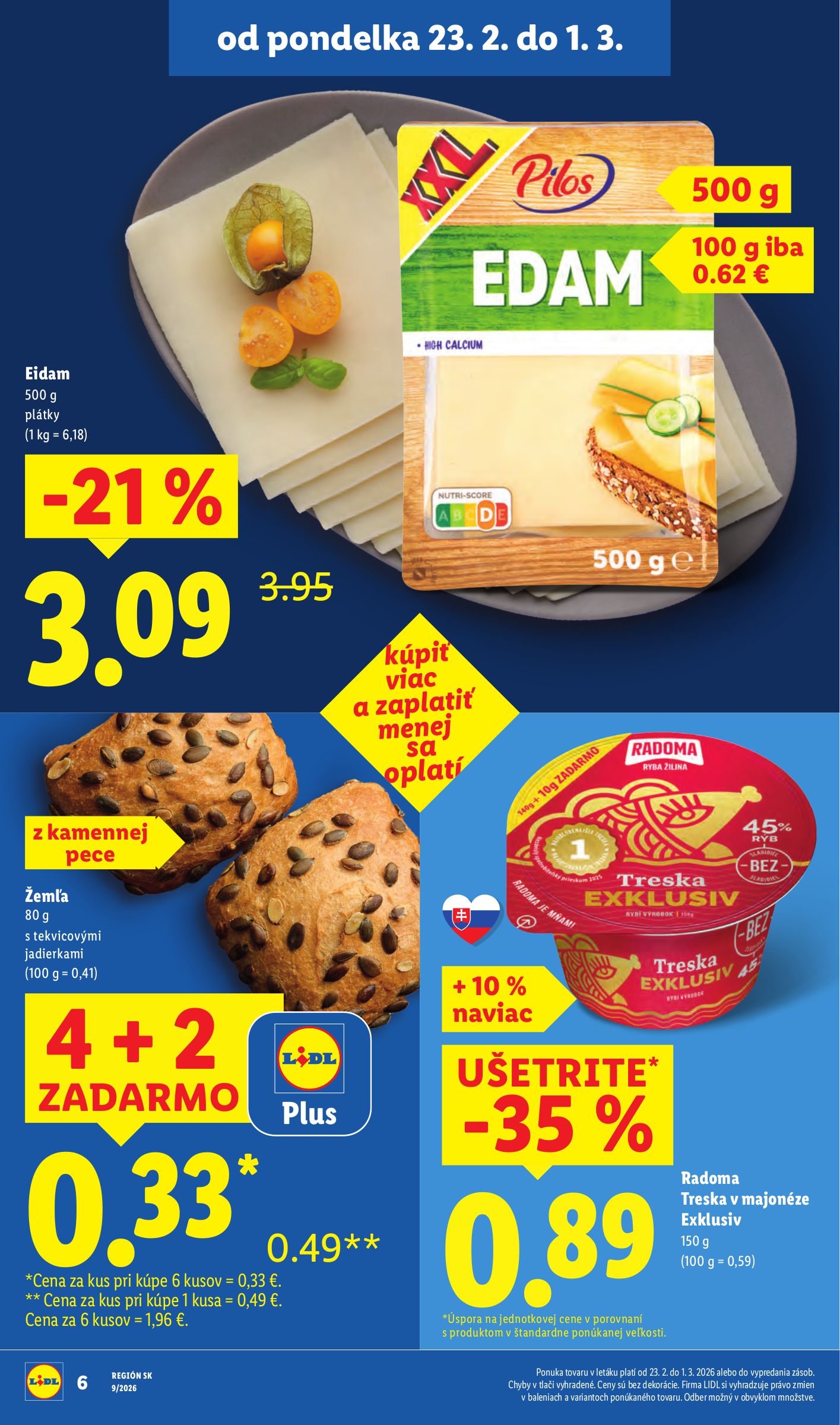 lidl - Leták Lidl platný od 26.02.2026 do 01.03.2026 - page: 6