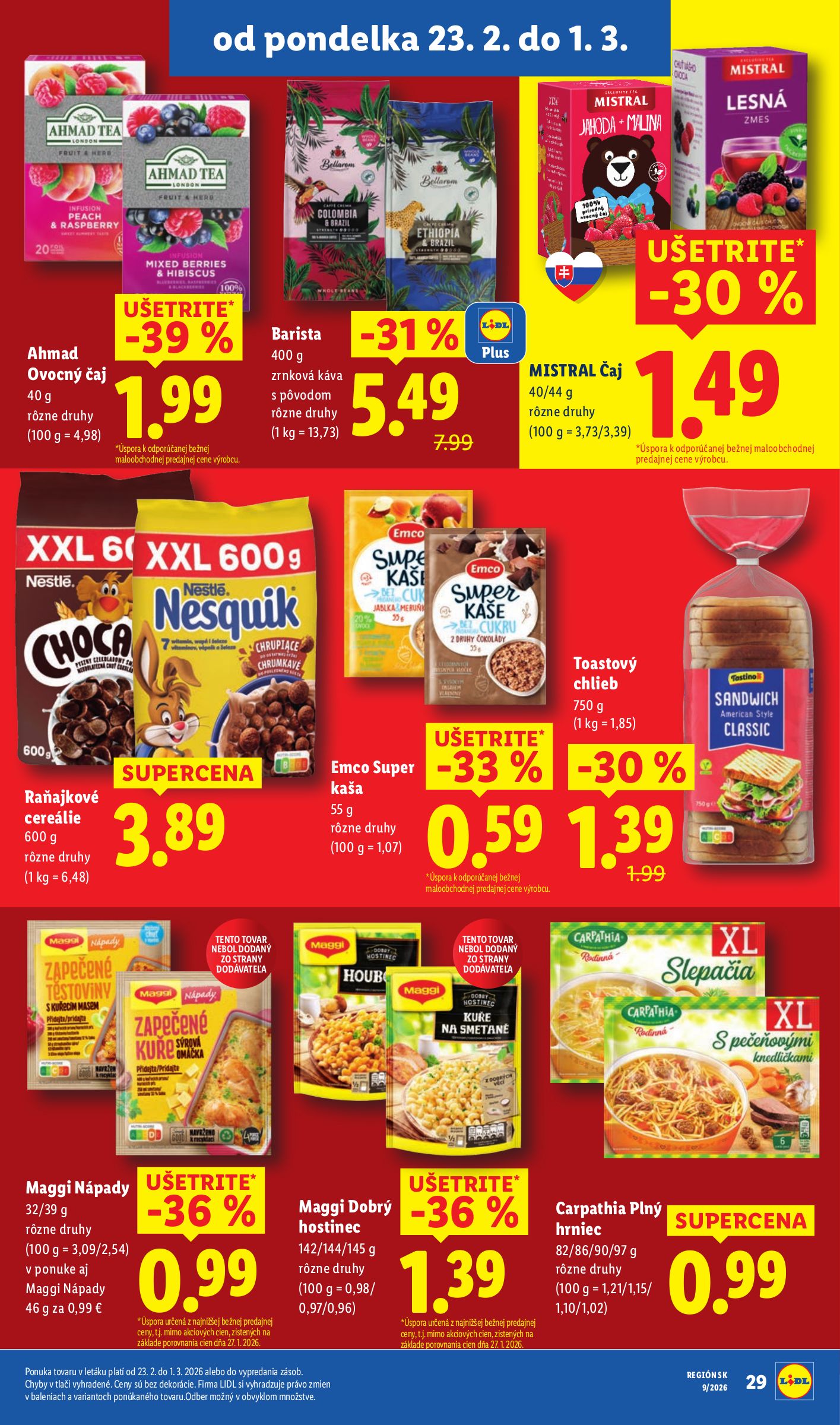 lidl - Leták Lidl platný od 26.02.2026 do 01.03.2026 - page: 71