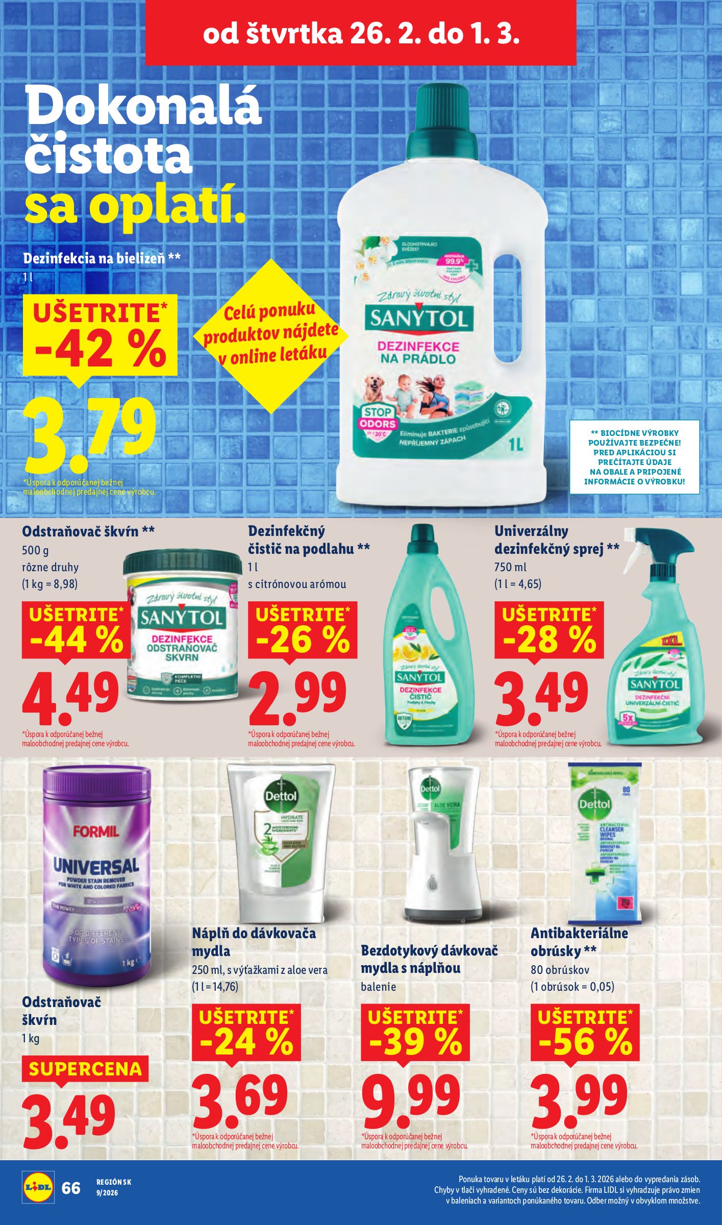 lidl - Leták Lidl platný od 26.02.2026 do 01.03.2026 - page: 26