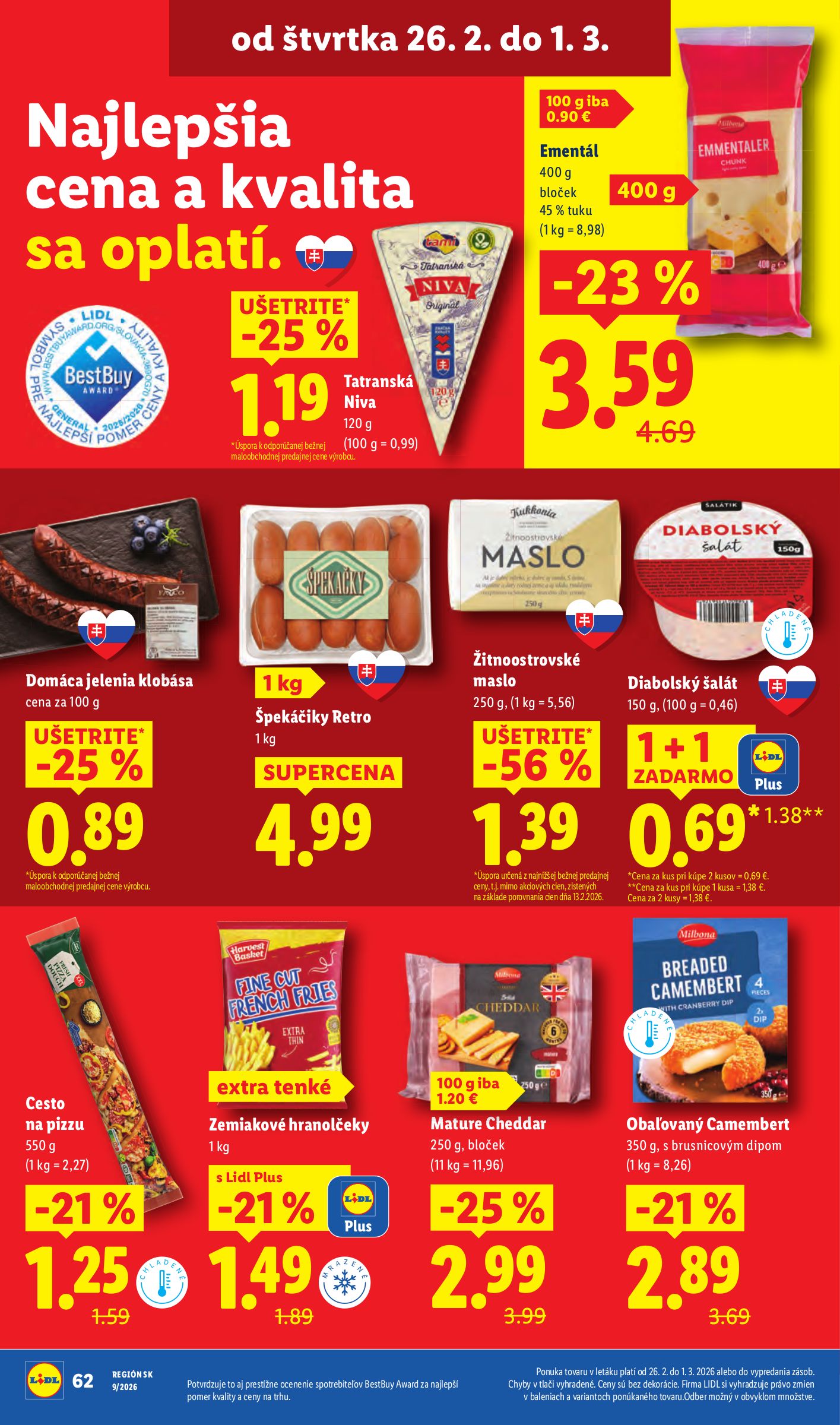 lidl - Leták Lidl platný od 26.02.2026 do 01.03.2026 - page: 20