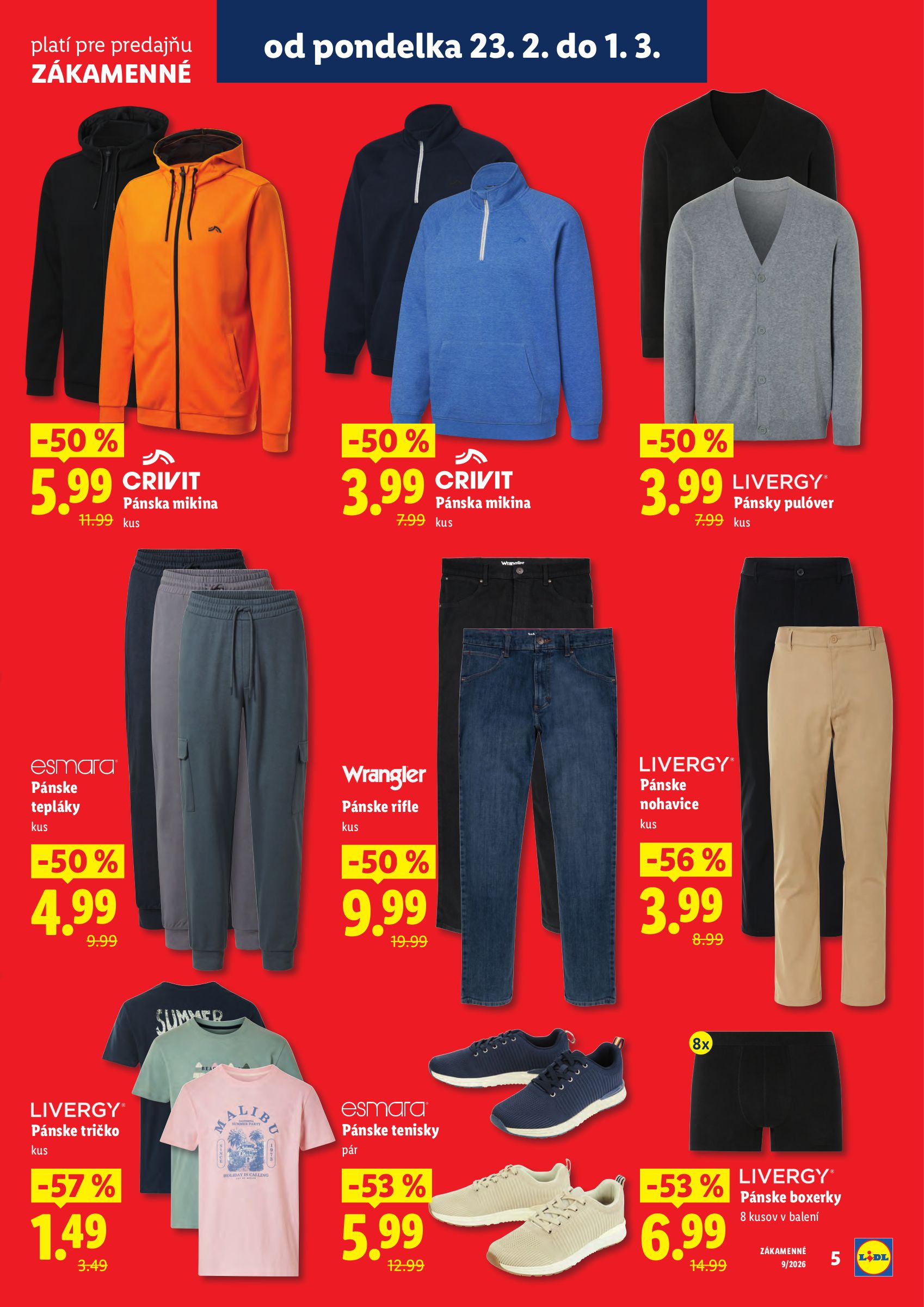 lidl - Leták Lidl - Nová predajňa v Zákamennom platný od 23.02.2026 do 01.03.2026 - page: 5