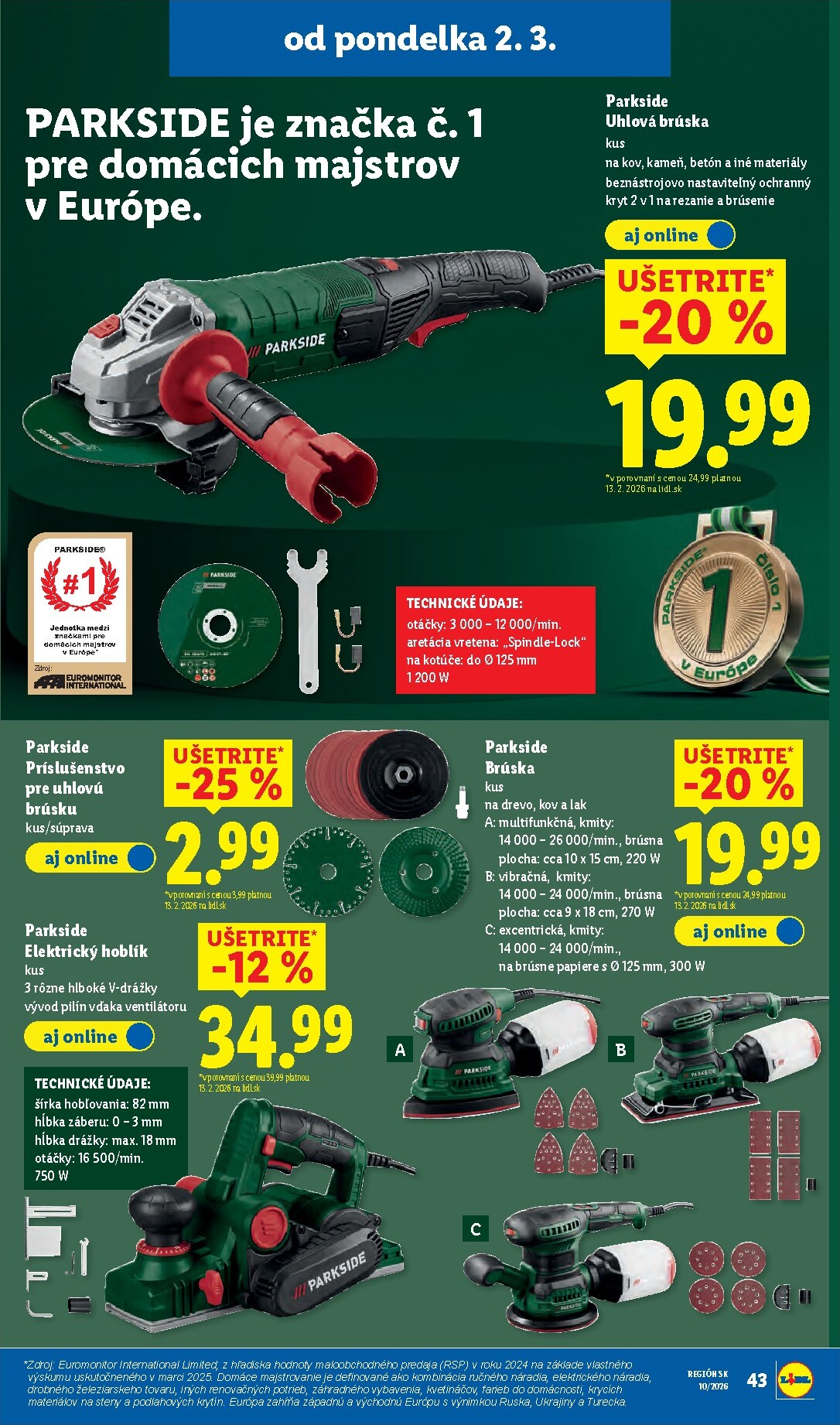 lidl - Leták Lidl platný od 02.03.2026 do 08.03.2026 - page: 59