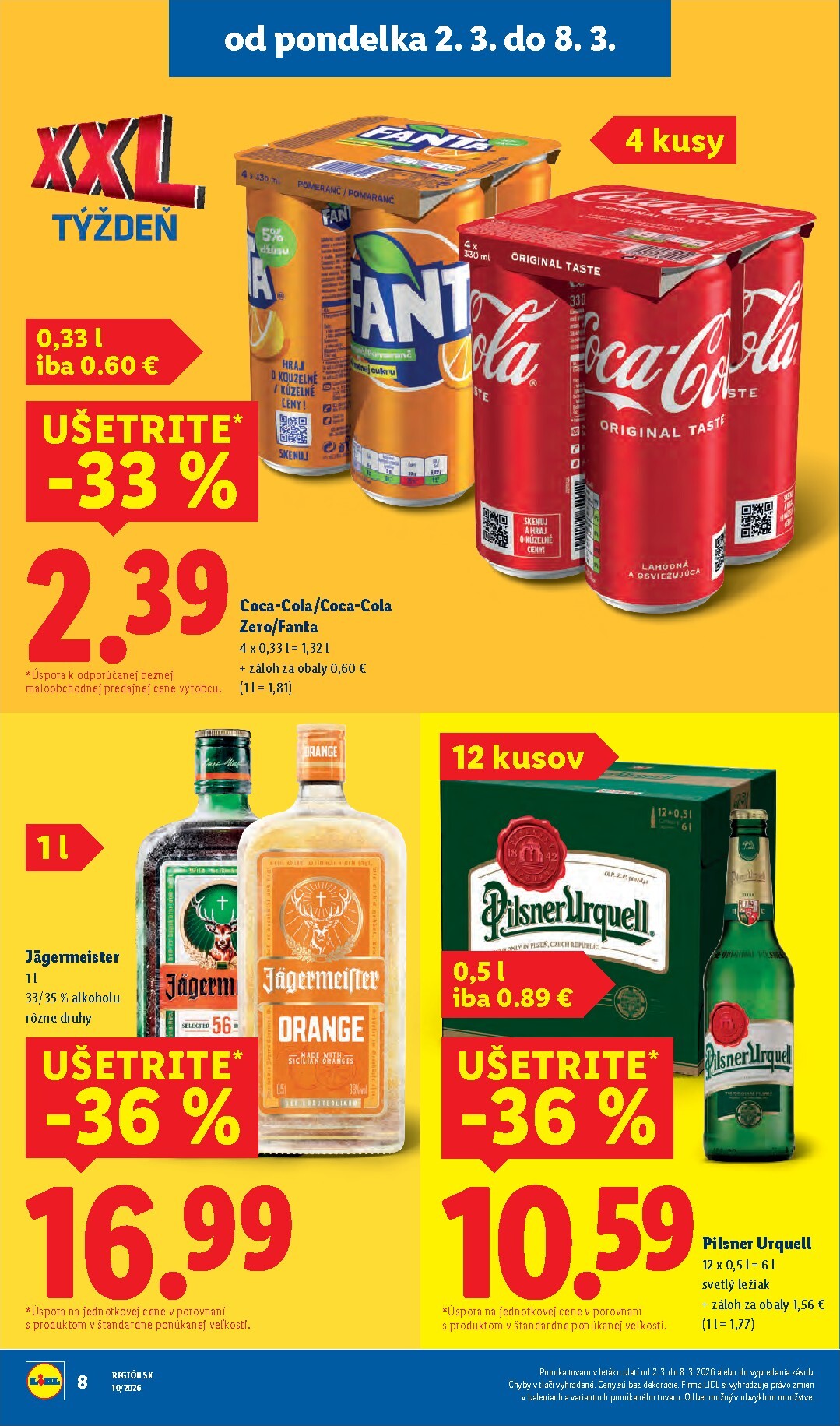 lidl - Leták Lidl platný od 02.03.2026 do 08.03.2026 - page: 8