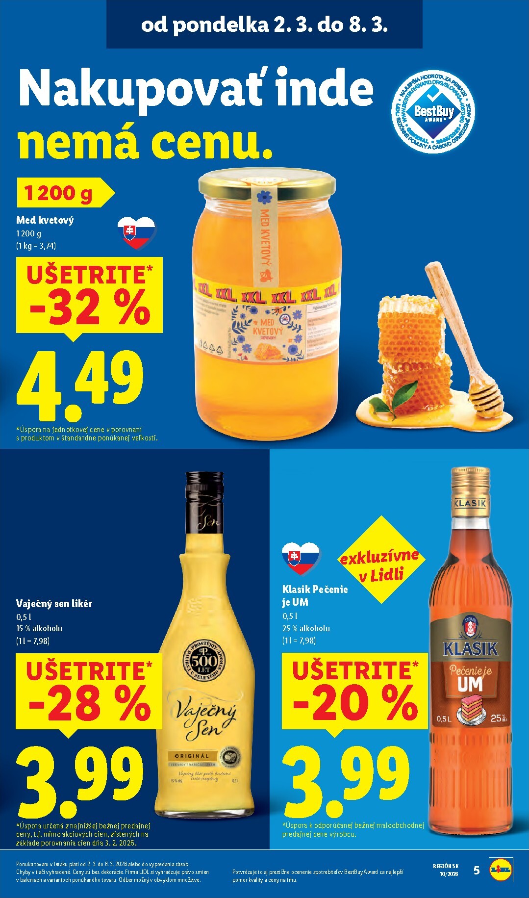 lidl - Leták Lidl platný od 02.03.2026 do 08.03.2026 - page: 5