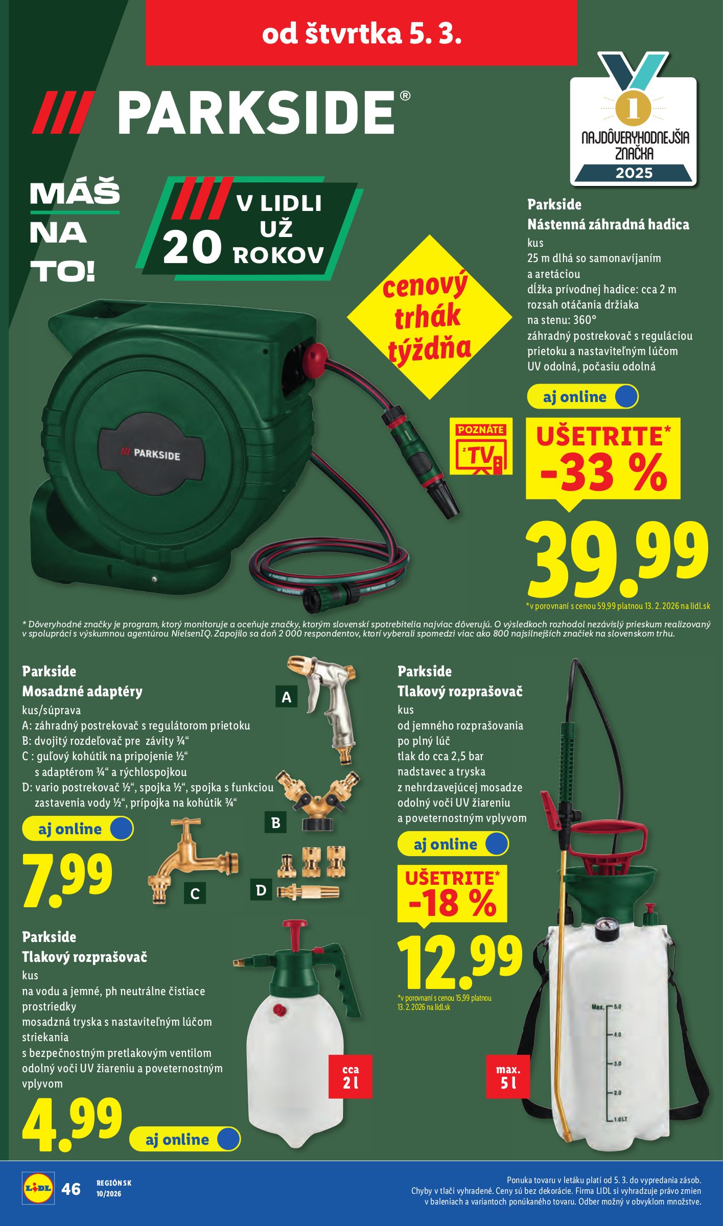 lidl - Leták Lidl platný od 05.03.2026 do 08.03.2026 - page: 30