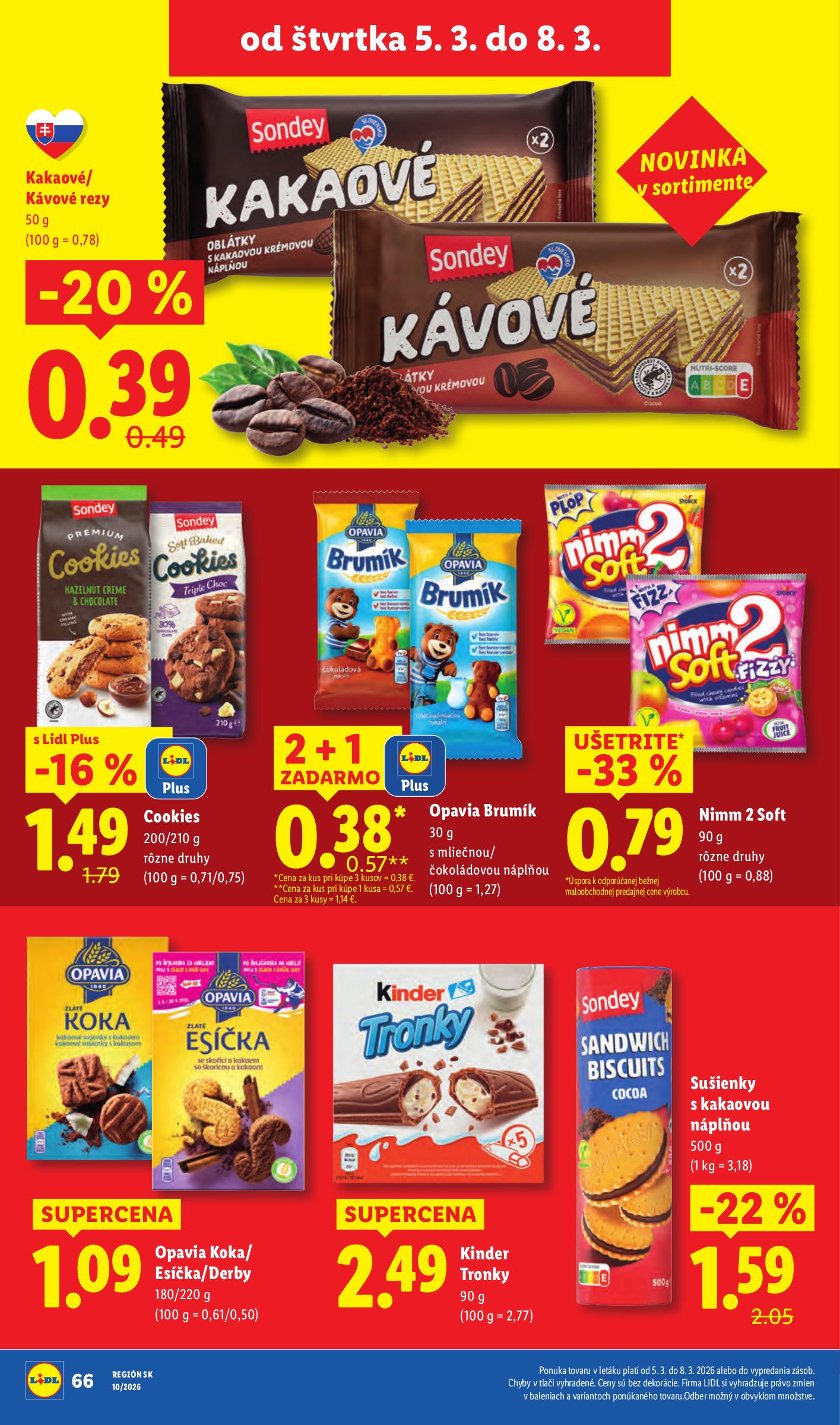 lidl - Leták Lidl platný od 05.03.2026 do 08.03.2026 - page: 18