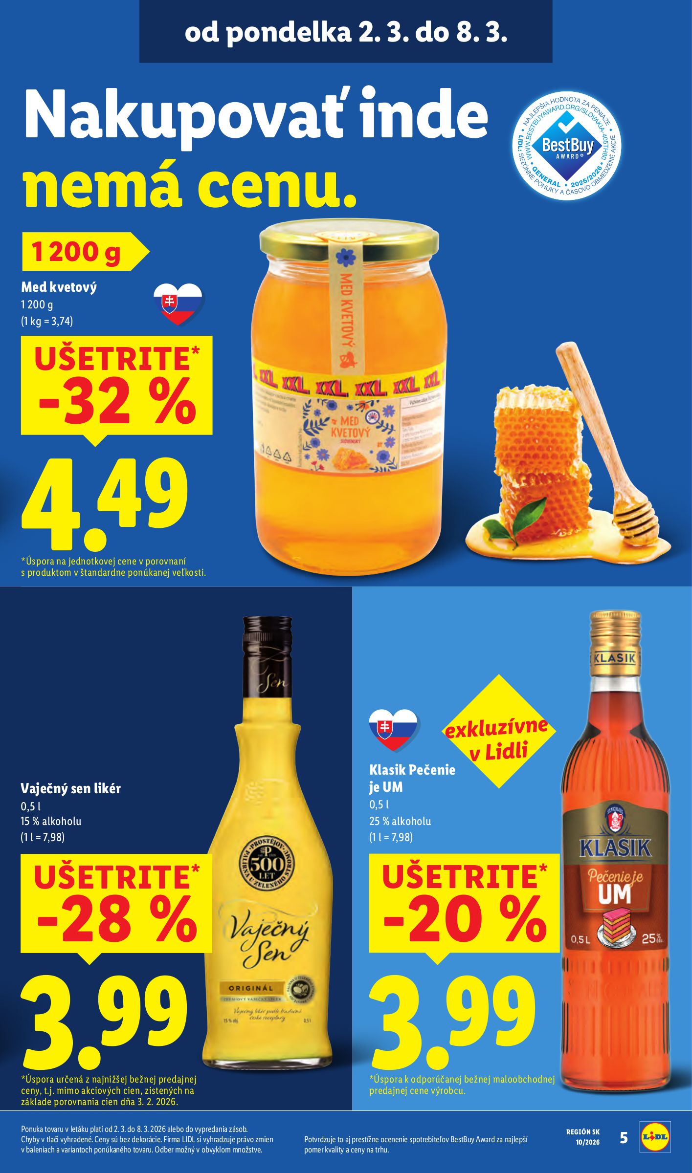lidl - Leták Lidl platný od 05.03.2026 do 08.03.2026 - page: 4