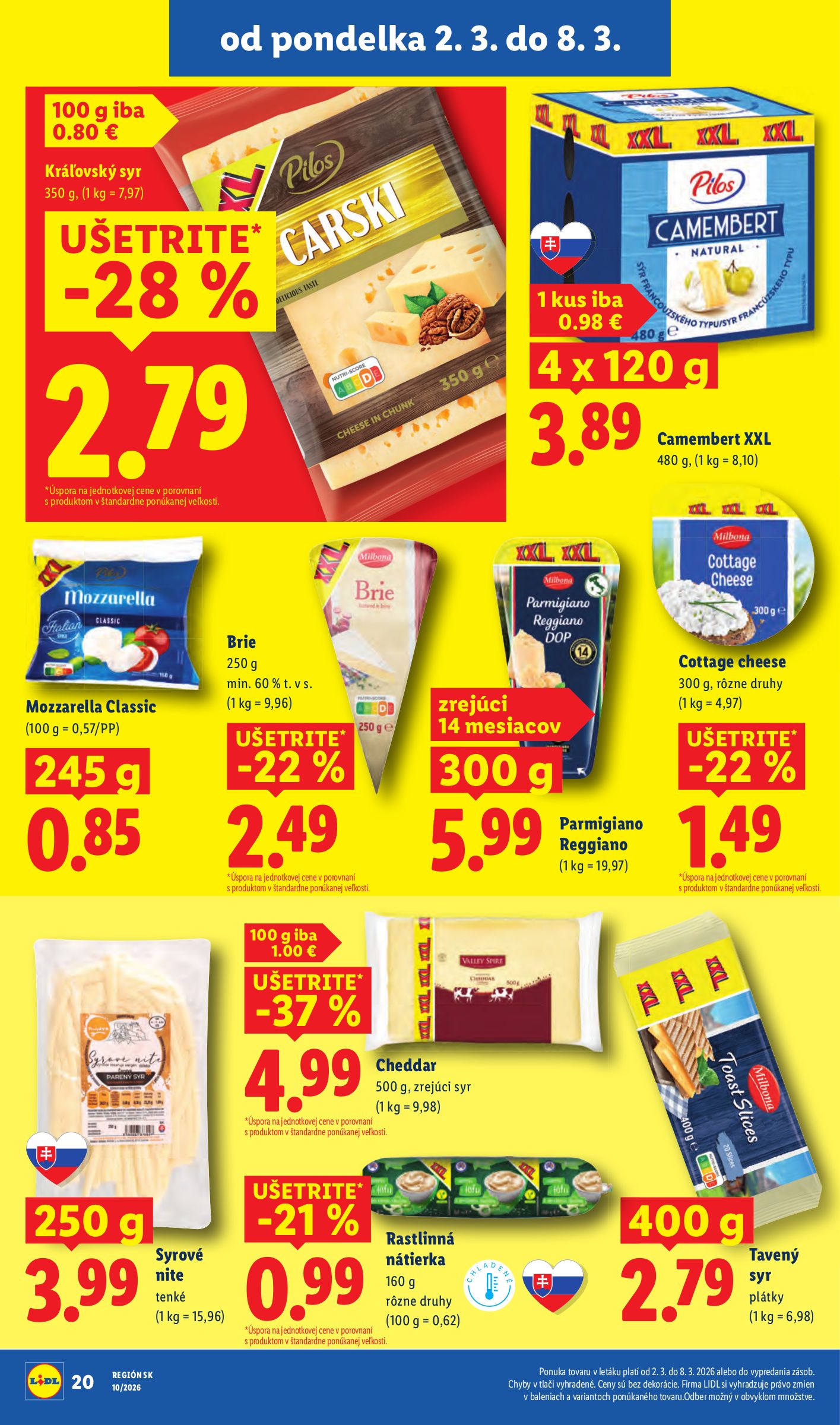 lidl - Leták Lidl platný od 05.03.2026 do 08.03.2026 - page: 62