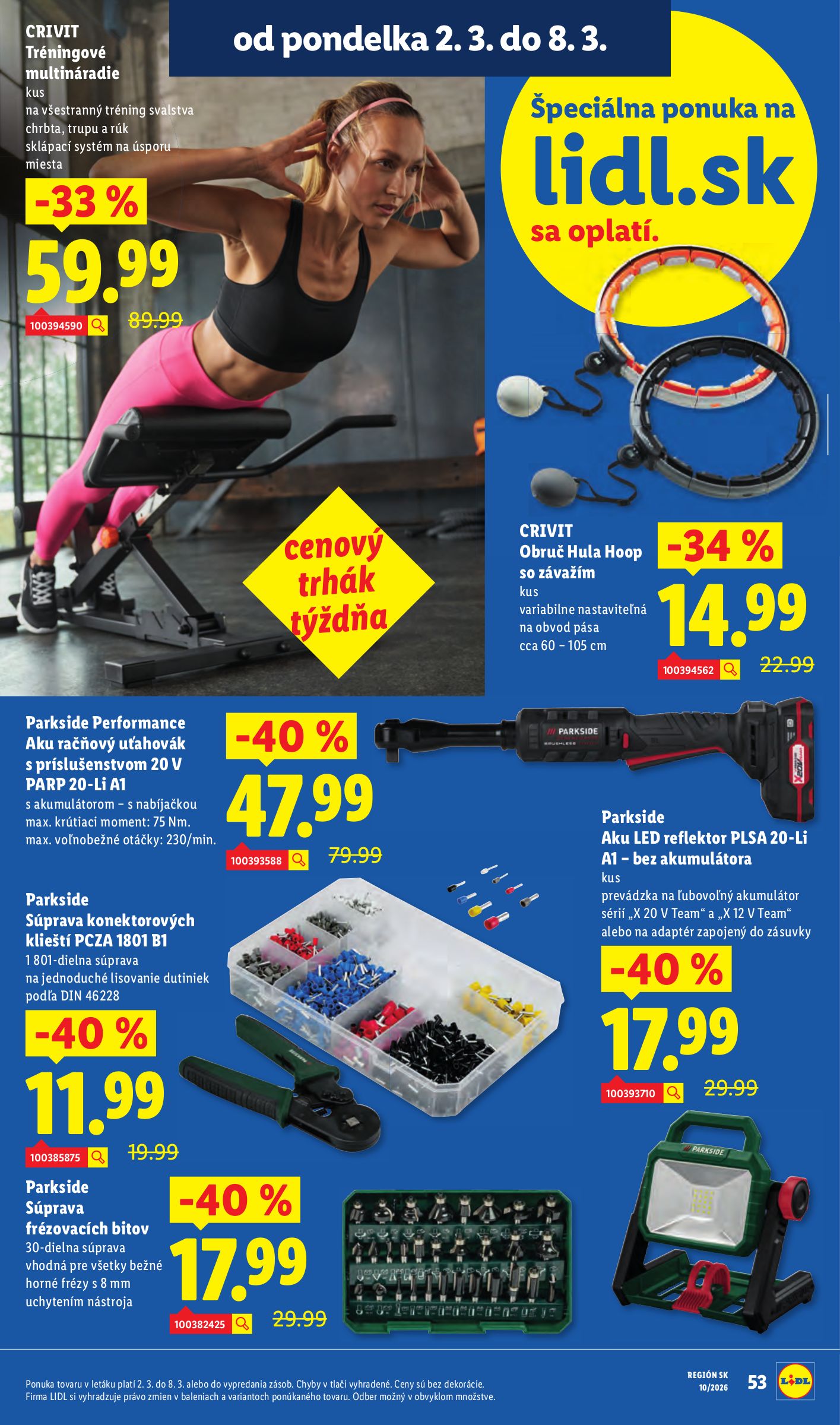 lidl - Leták Lidl platný od 05.03.2026 do 08.03.2026 - page: 98