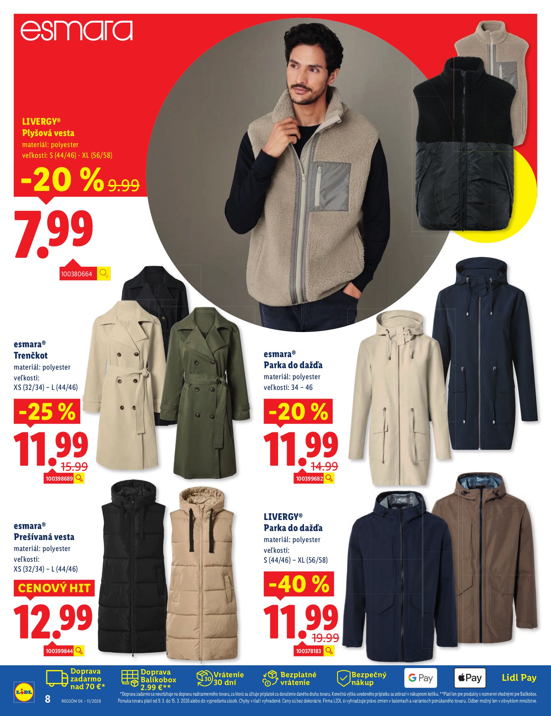 lidl - Leták Lidl.sk platný od 09.03.2026 do 15.03.2026 - page: 8