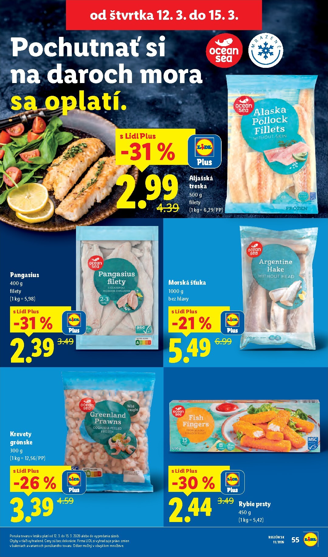 lidl - Leták Lidl platný od 09.03.2026 do 15.03.2026 - page: 55