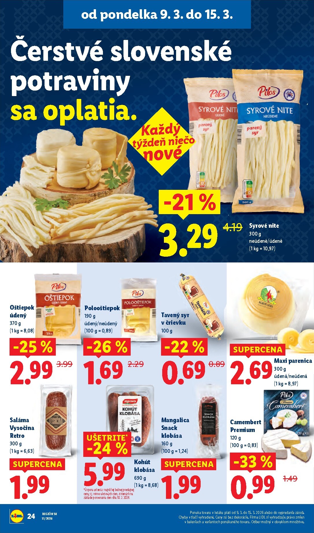lidl - Leták Lidl platný od 09.03.2026 do 15.03.2026 - page: 28