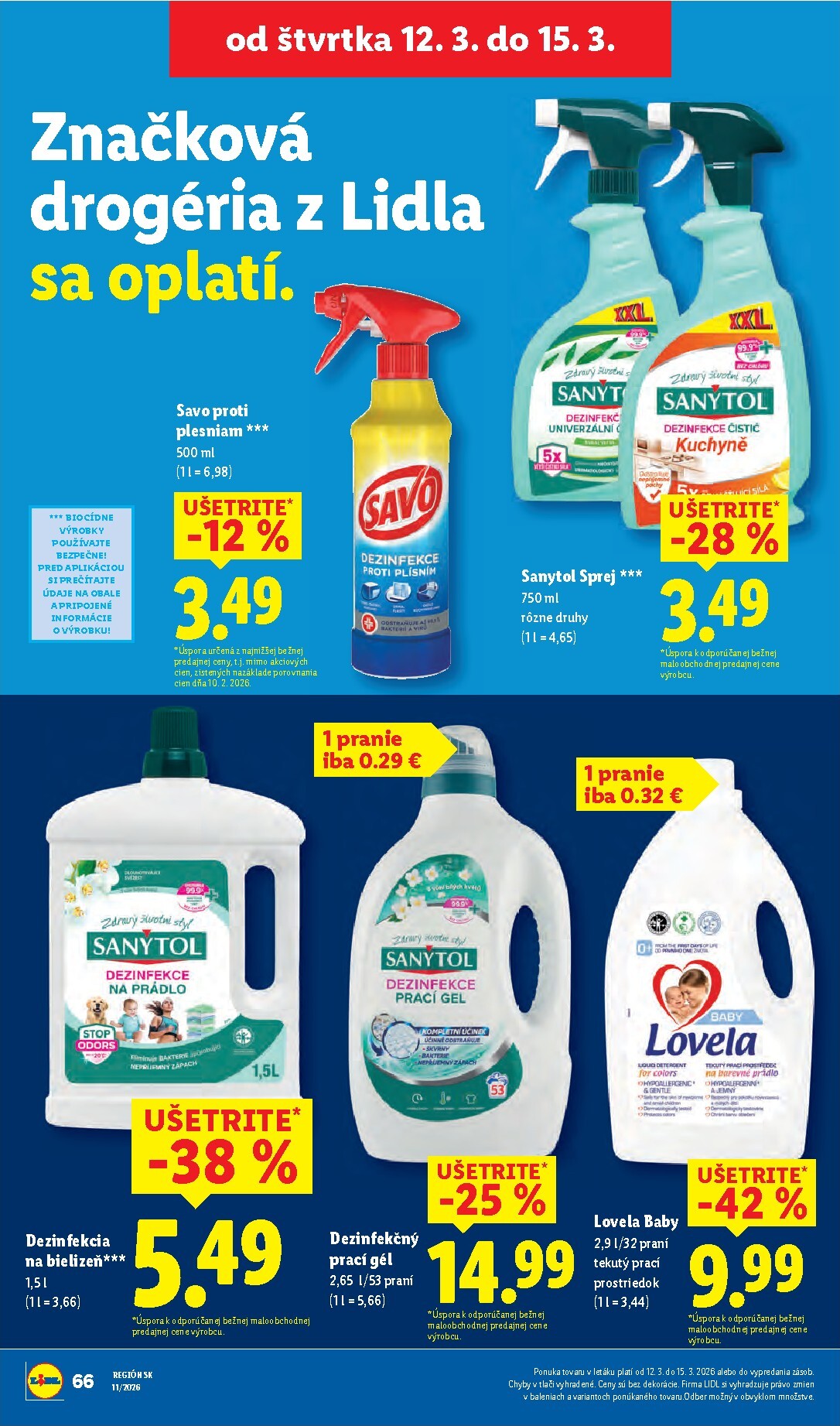 lidl - Leták Lidl platný od 09.03.2026 do 15.03.2026 - page: 70