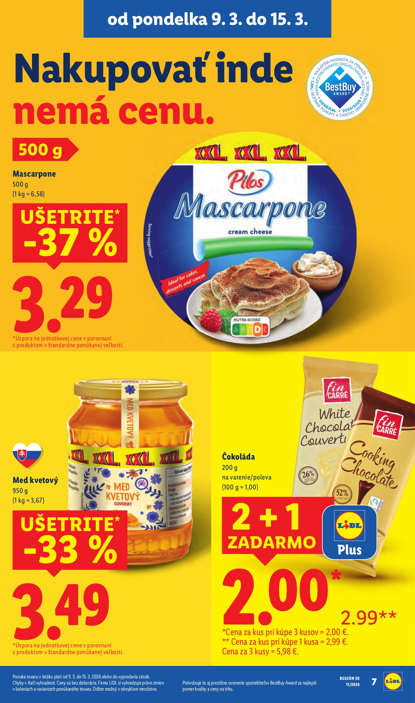 lidl - Leták Lidl platný od 12.03.2026 do 15.03.2026 - page: 7