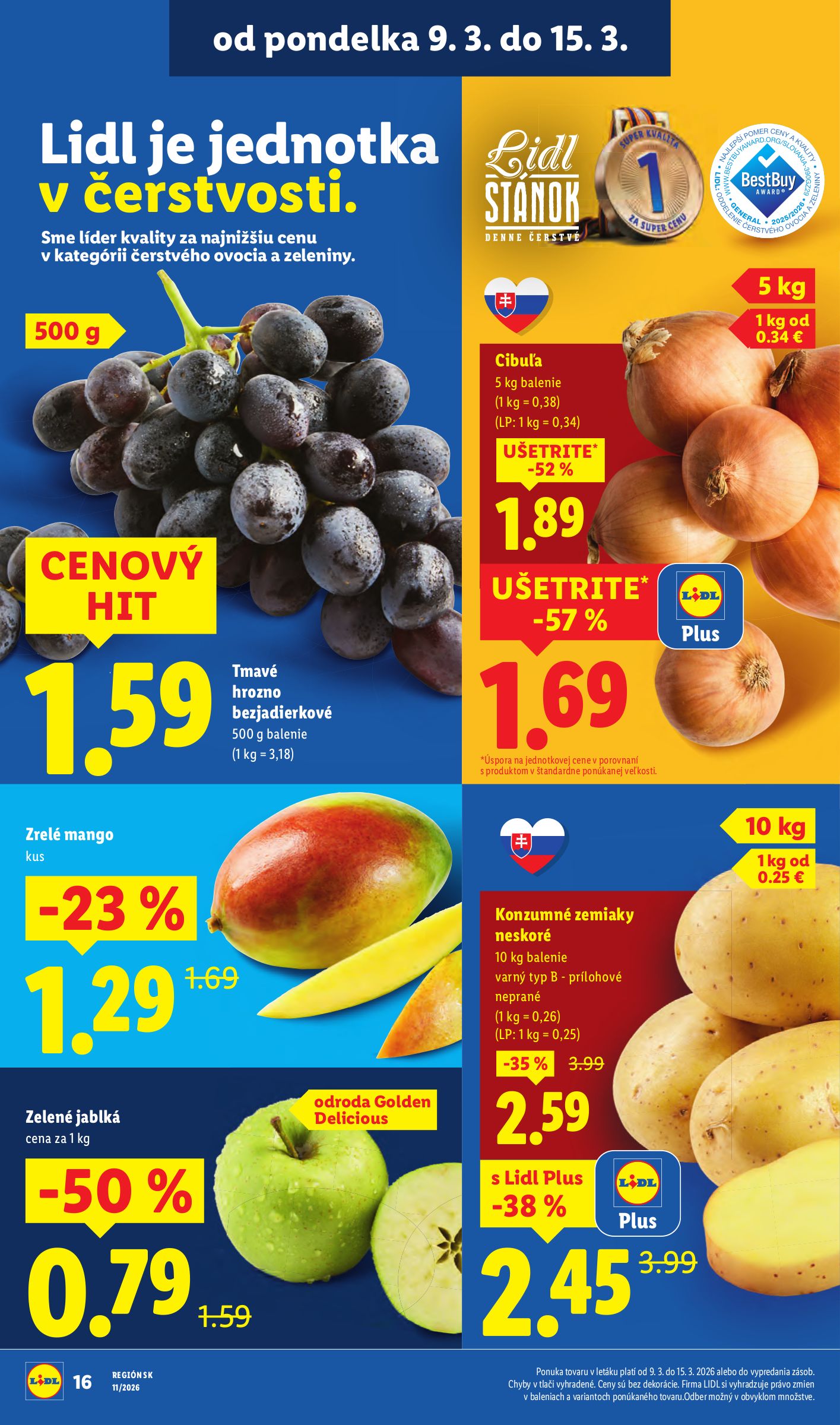 lidl - Leták Lidl platný od 12.03.2026 do 15.03.2026 - page: 58