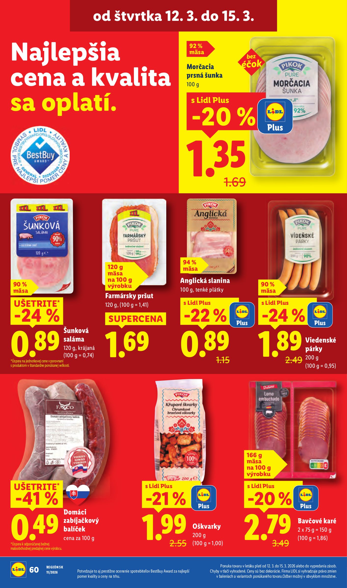 lidl - Leták Lidl platný od 12.03.2026 do 15.03.2026 - page: 14
