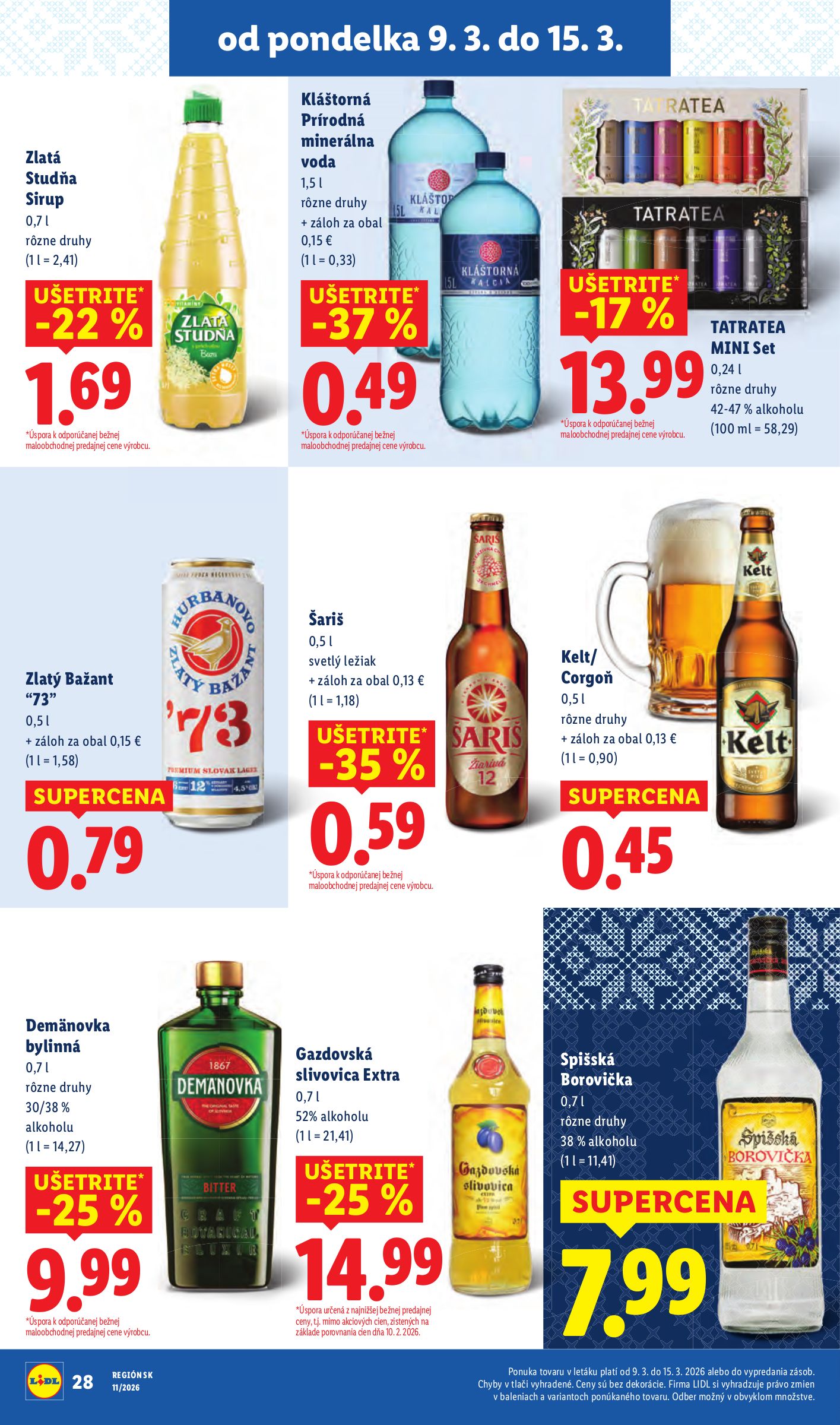 lidl - Leták Lidl platný od 12.03.2026 do 15.03.2026 - page: 72