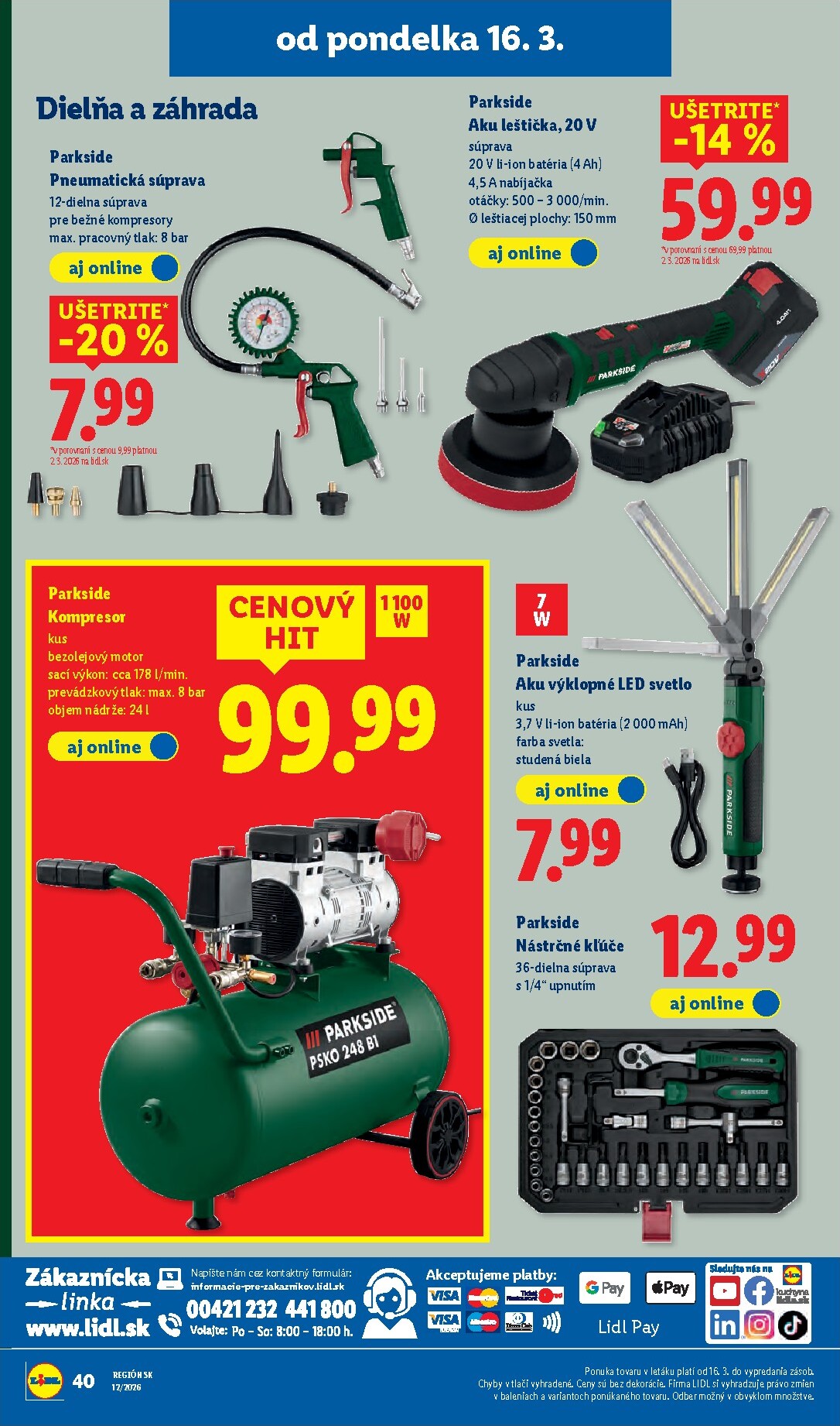 lidl - Leták Lidl platný od 16.03.2026 do 22.03.2026 - page: 60