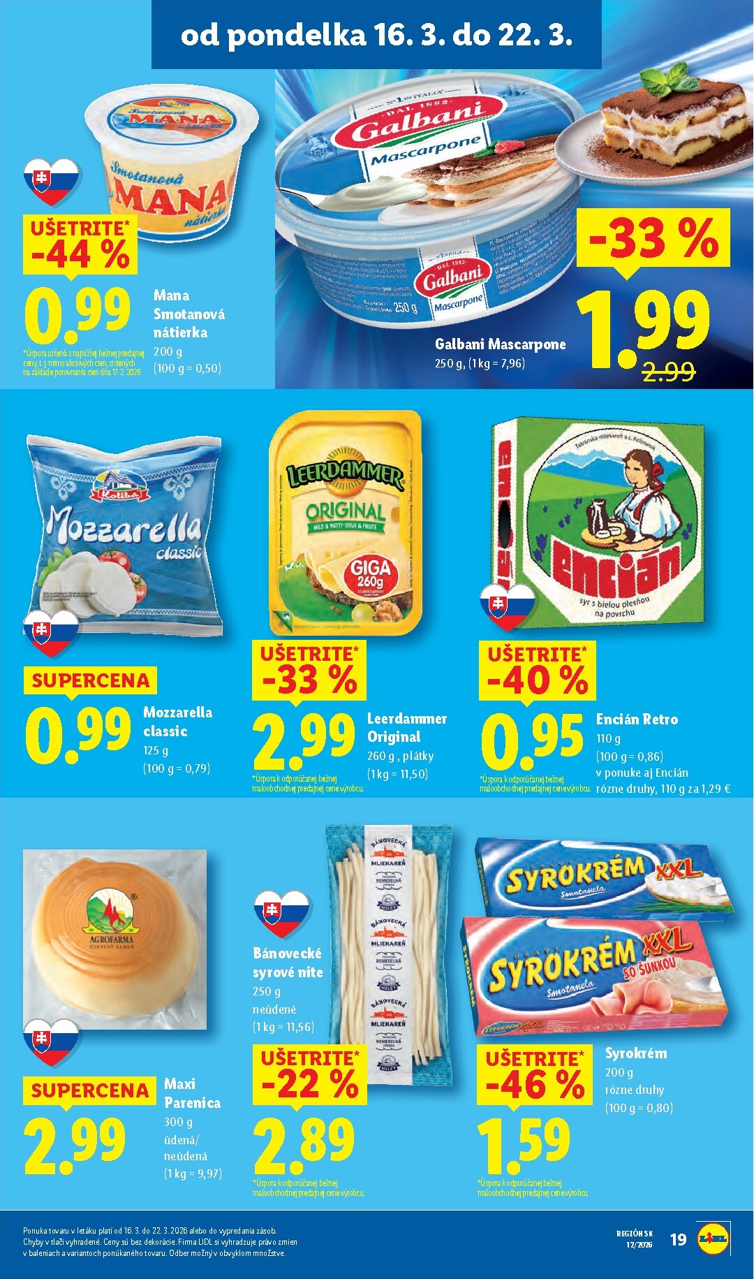 lidl - Leták Lidl platný od 16.03.2026 do 22.03.2026 - page: 25