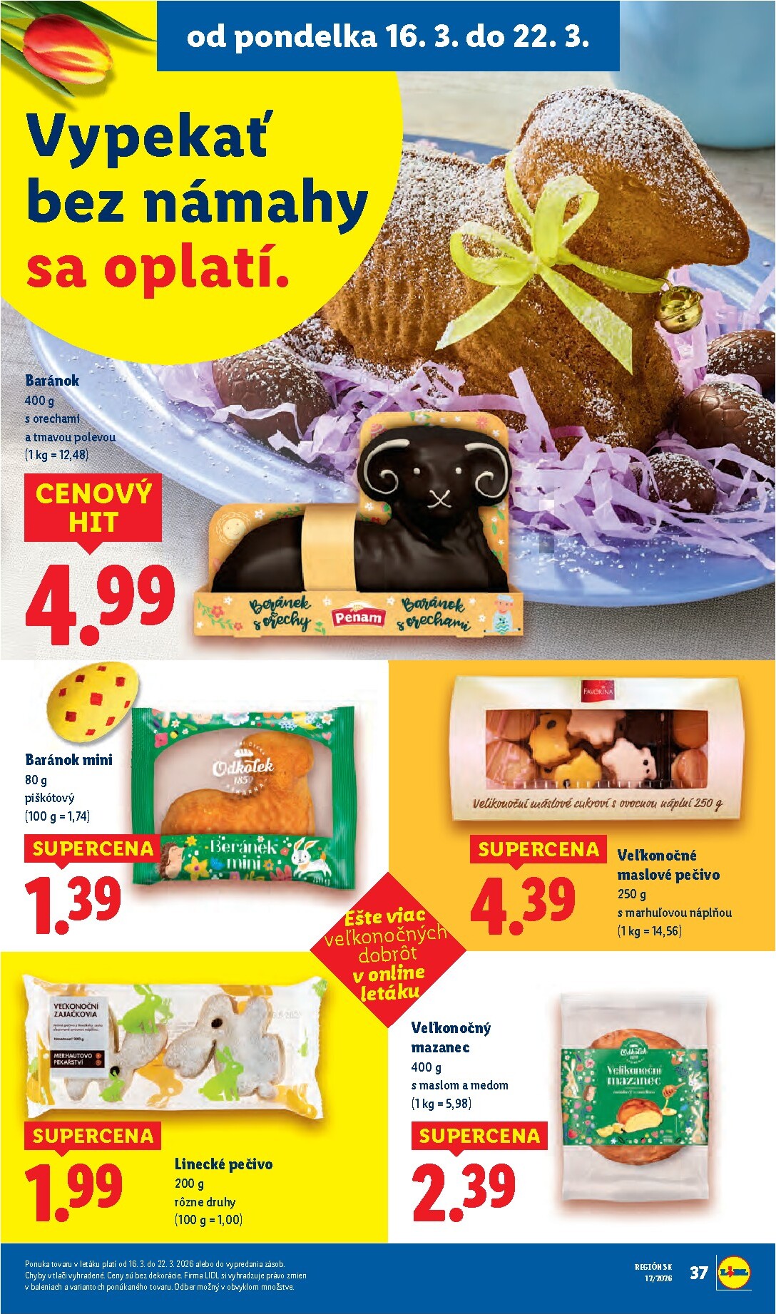 lidl - Leták Lidl platný od 16.03.2026 do 22.03.2026 - page: 52