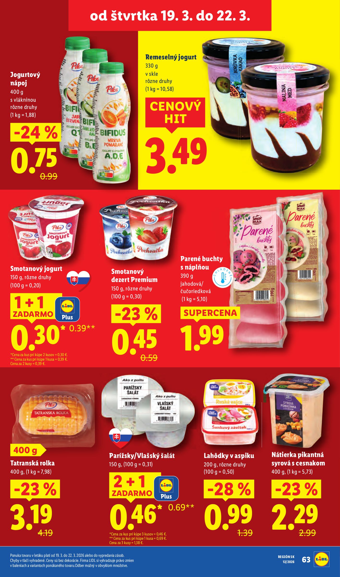 lidl - Leták Lidl platný od 19.03.2026 do 22.03.2026 - page: 17