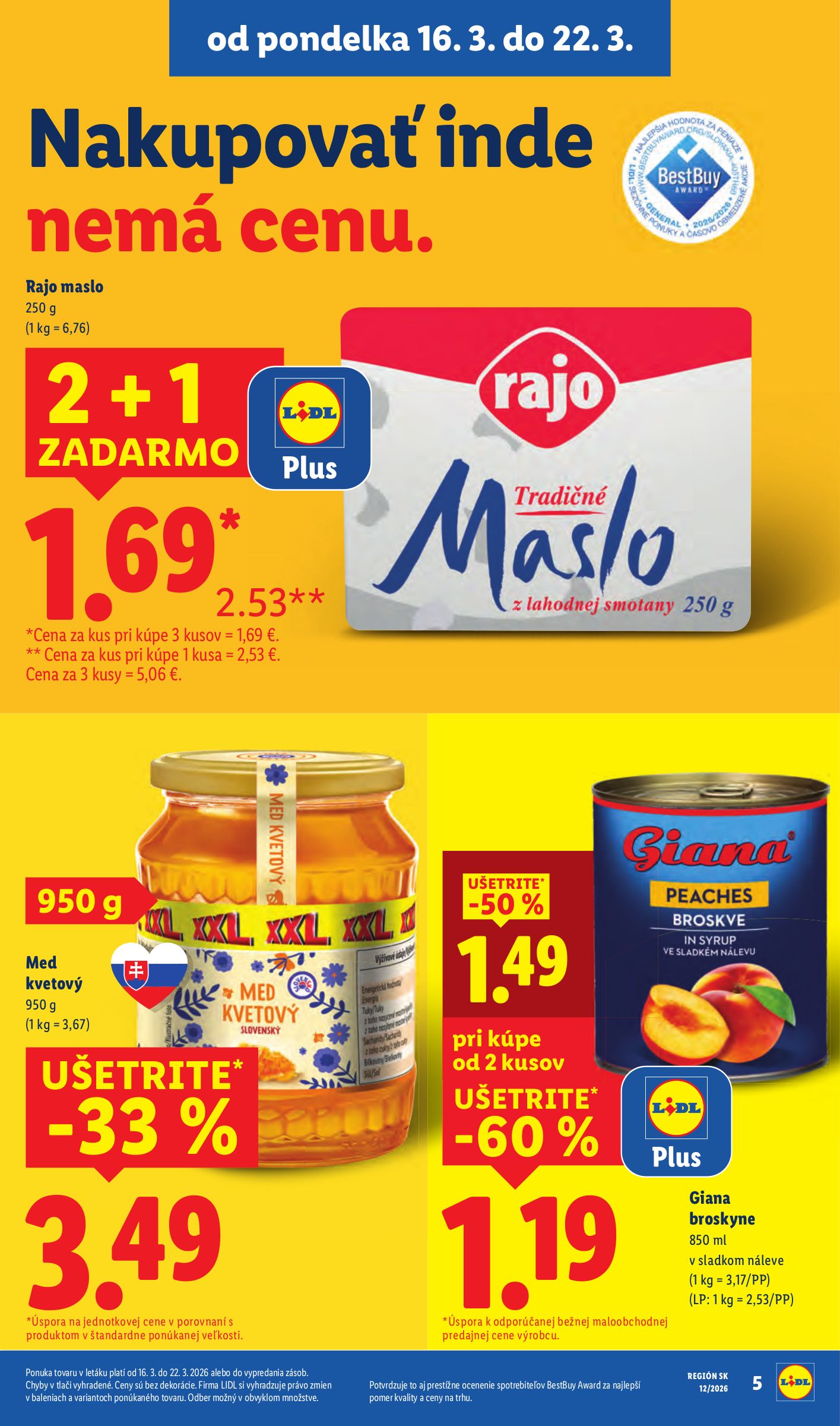 lidl - Leták Lidl platný od 19.03.2026 do 22.03.2026 - page: 50
