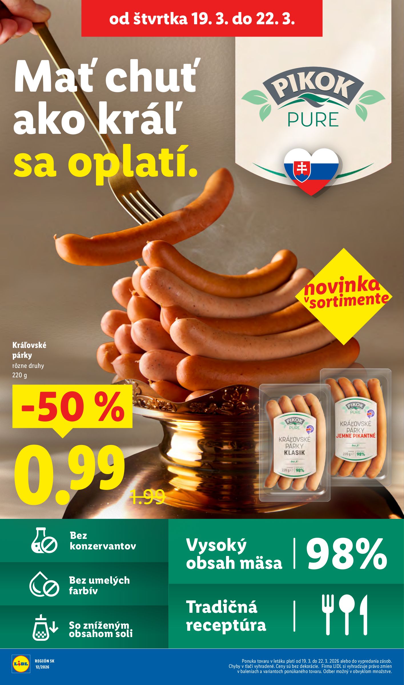 lidl - Leták Lidl platný od 19.03.2026 do 22.03.2026 - page: 14