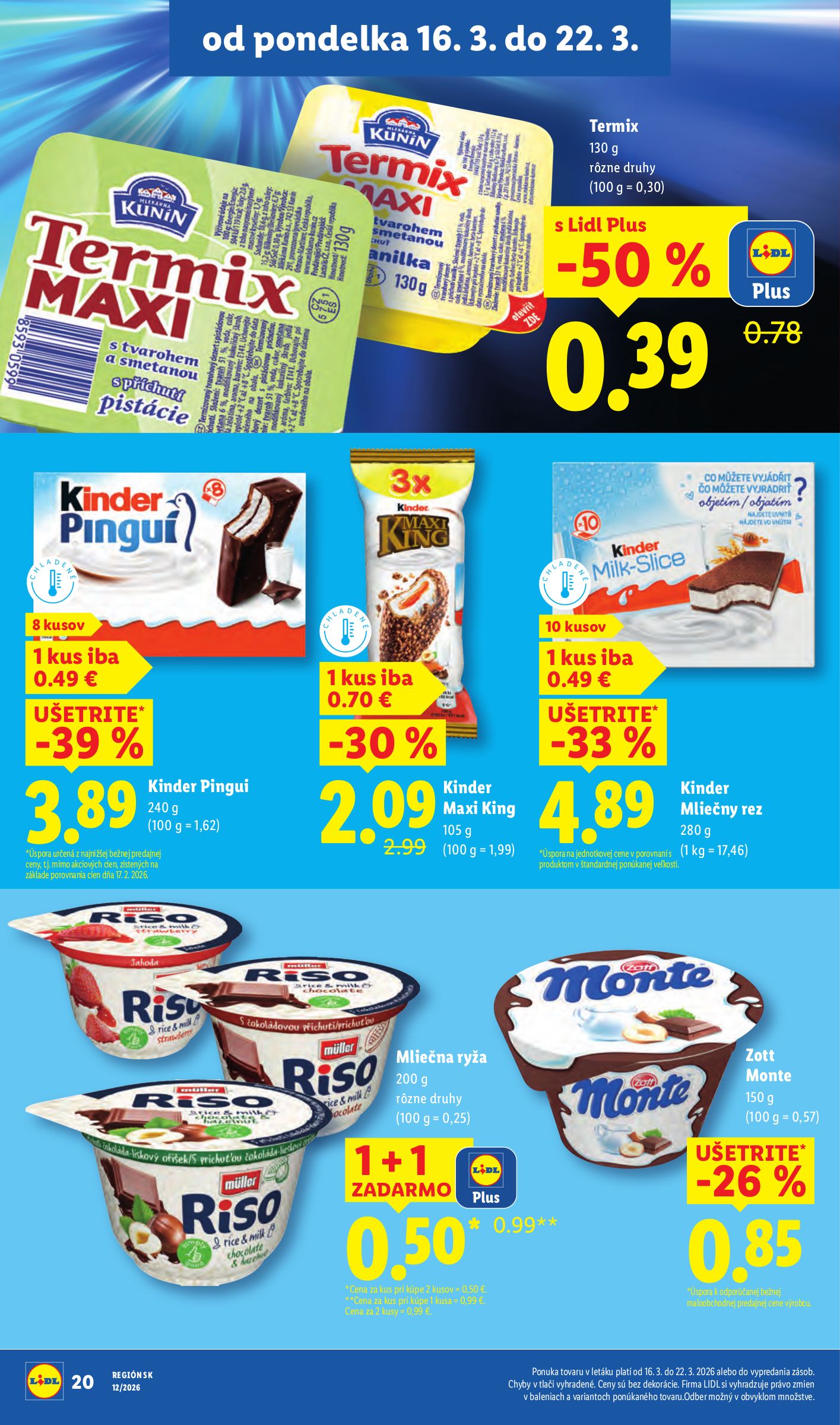 lidl - Leták Lidl platný od 19.03.2026 do 22.03.2026 - page: 60