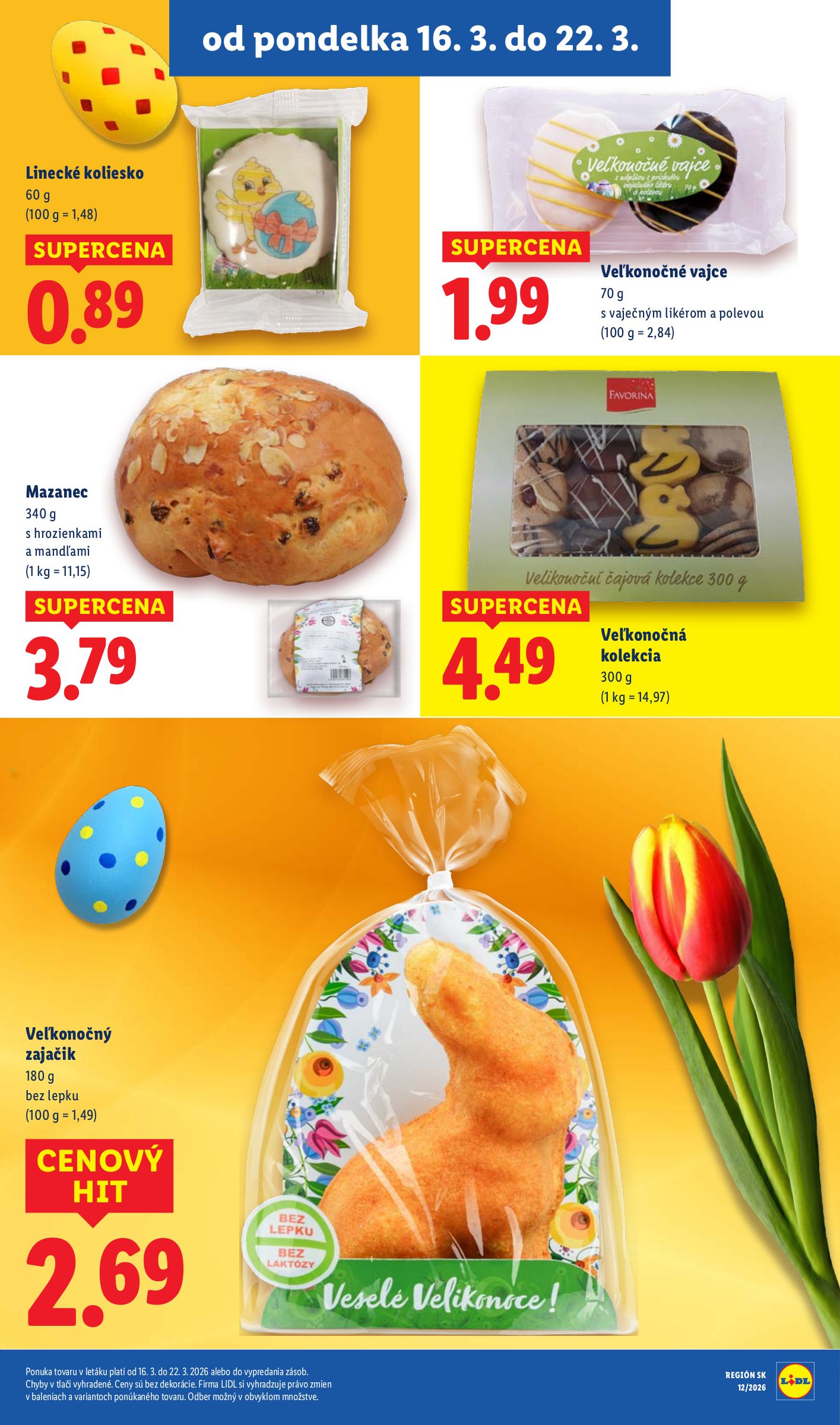 lidl - Leták Lidl platný od 19.03.2026 do 22.03.2026 - page: 89