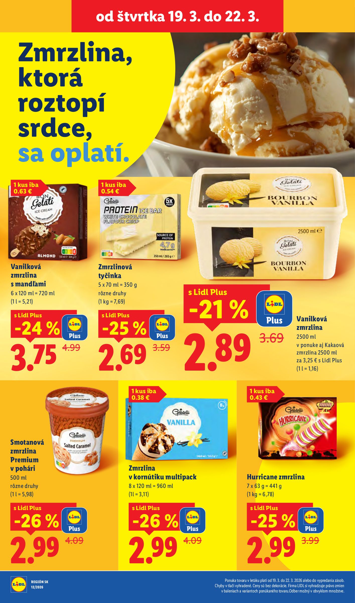 lidl - Leták Lidl platný od 19.03.2026 do 22.03.2026 - page: 25