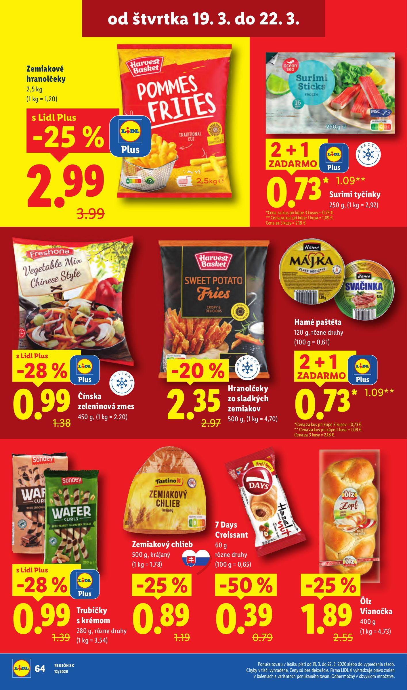 lidl - Leták Lidl platný od 19.03.2026 do 22.03.2026 - page: 18