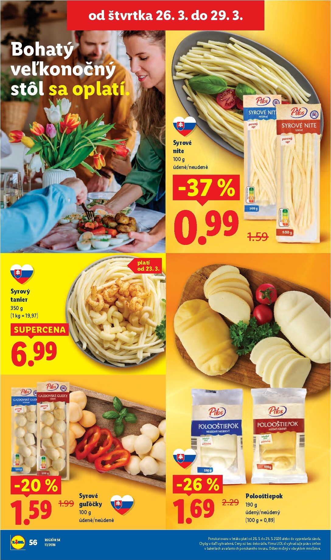 lidl - Leták Lidl platný od 23.03.2026 do 29.03.2026 - page: 62