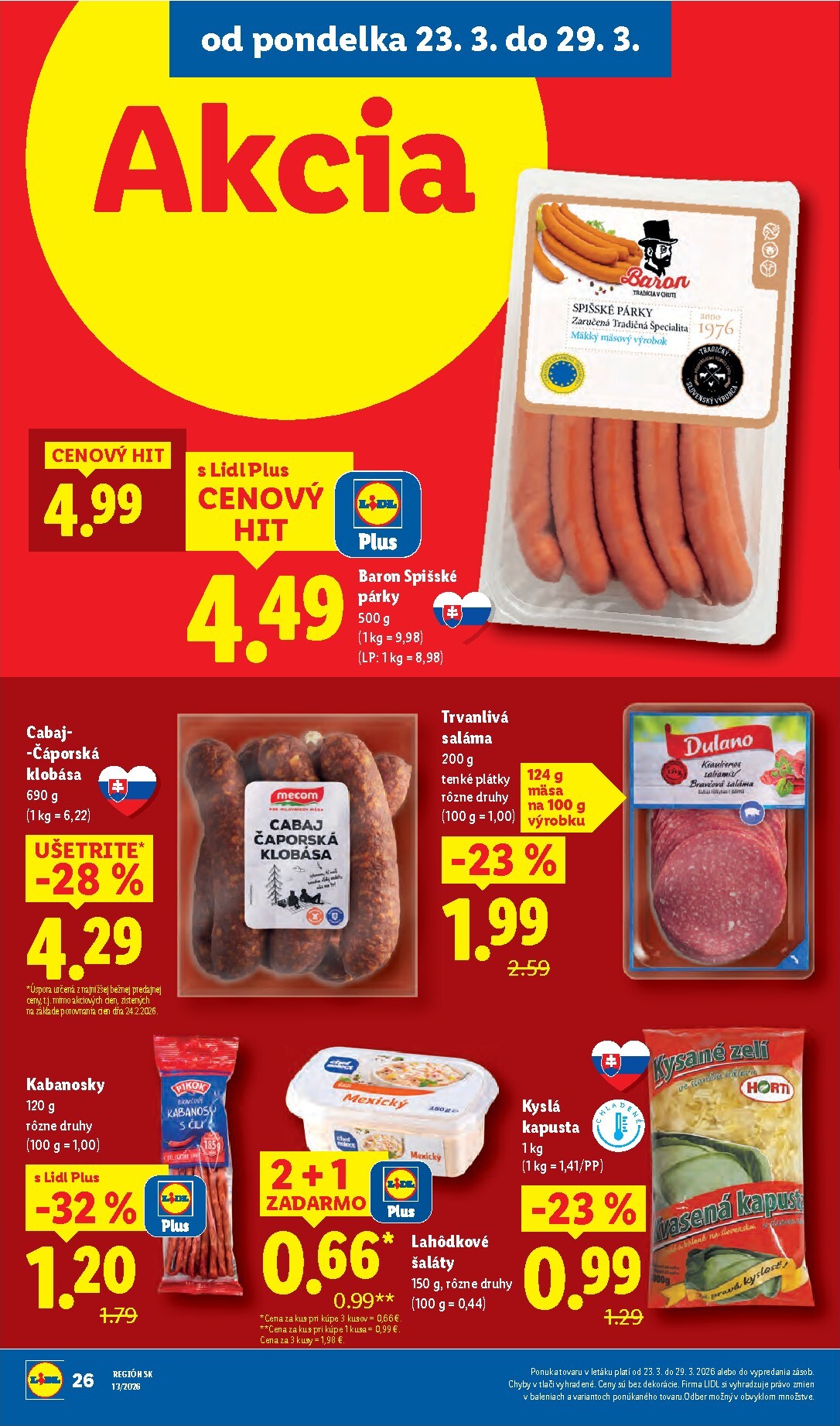 lidl - Leták Lidl platný od 23.03.2026 do 29.03.2026 - page: 32