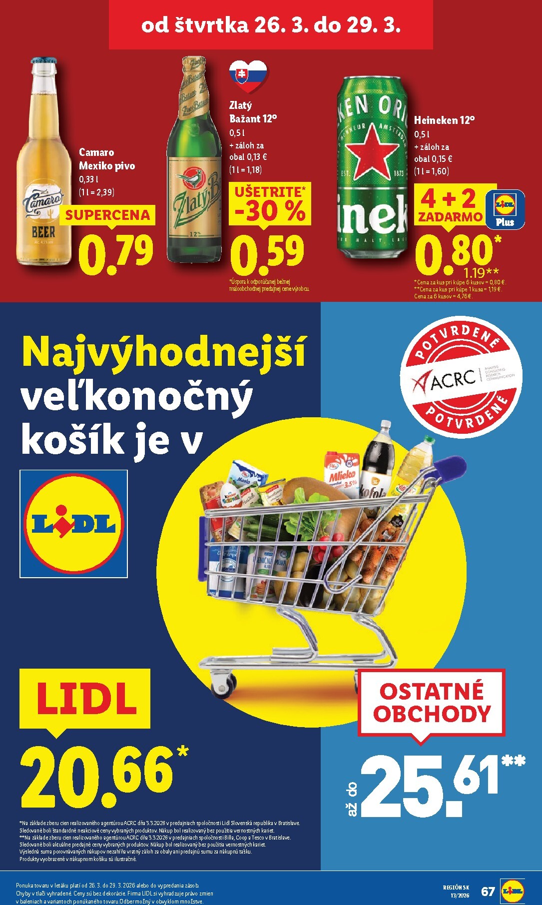 lidl - Leták Lidl platný od 23.03.2026 do 29.03.2026 - page: 78